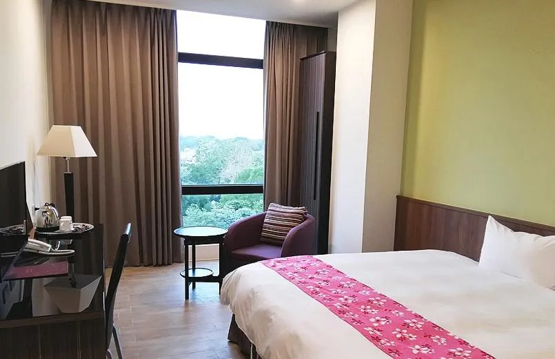 Bed in Sendale Zhubei Business Hotel