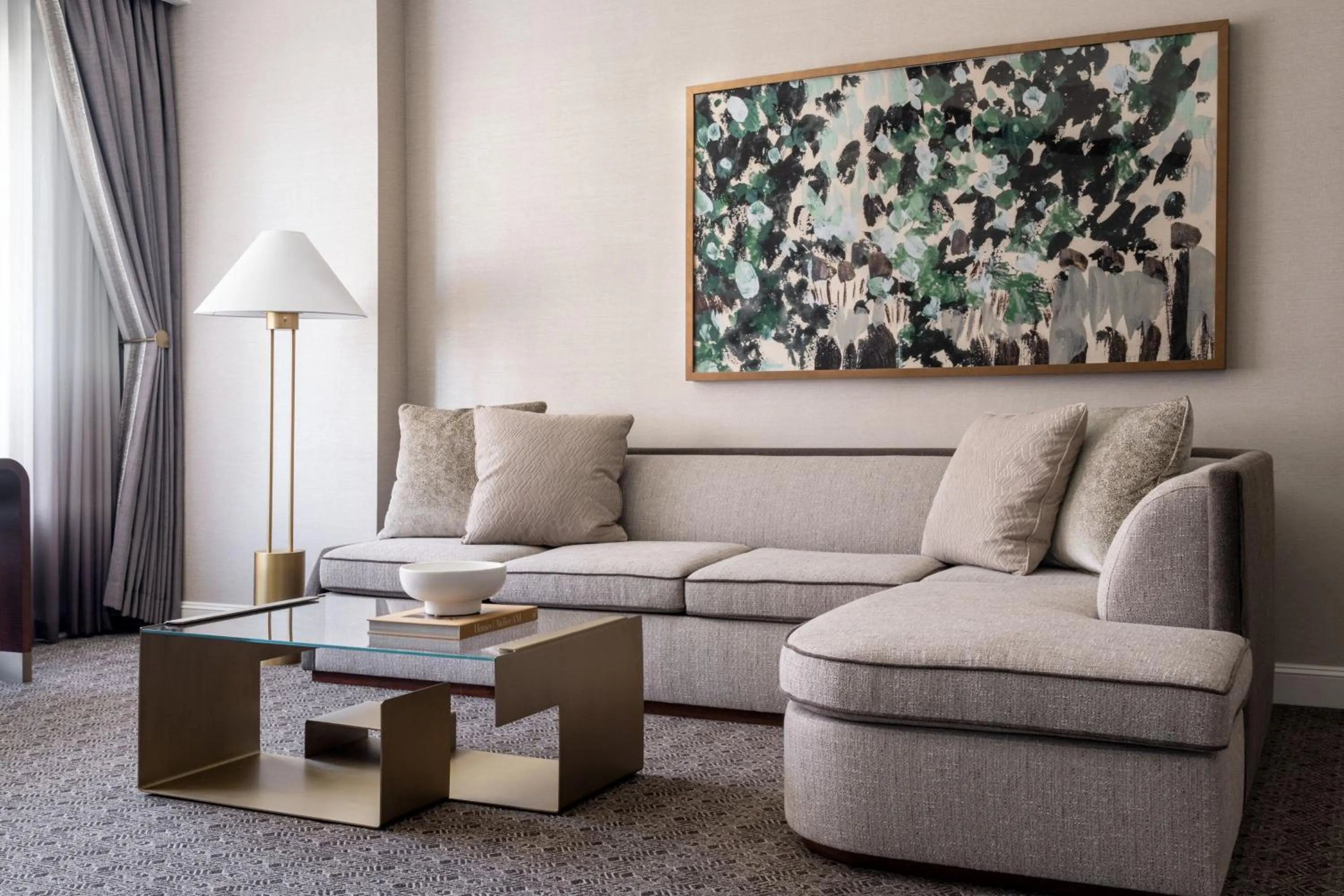 Living room in The Ritz-Carlton, Dallas