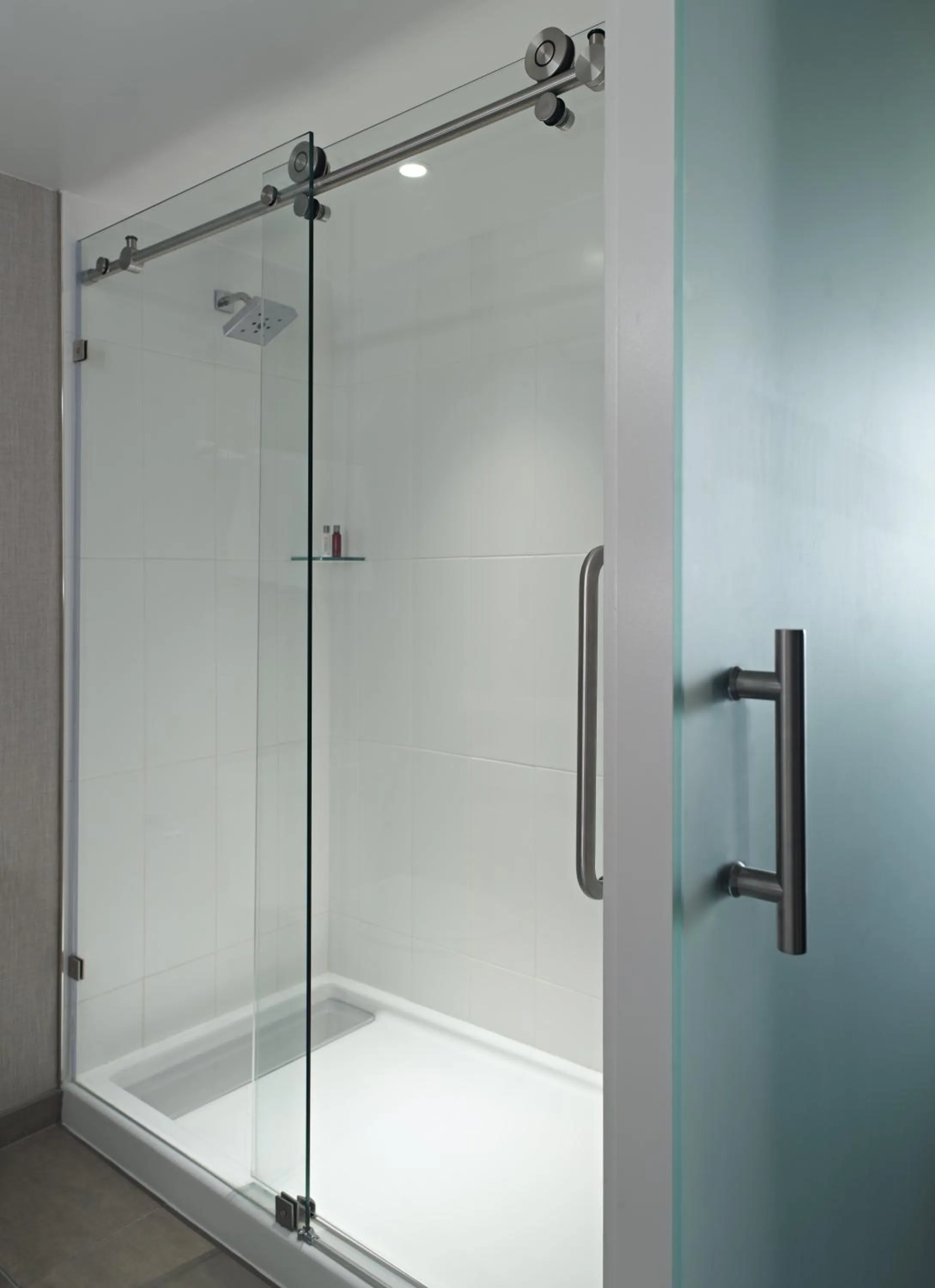 Shower in Marriott at the University of Dayton