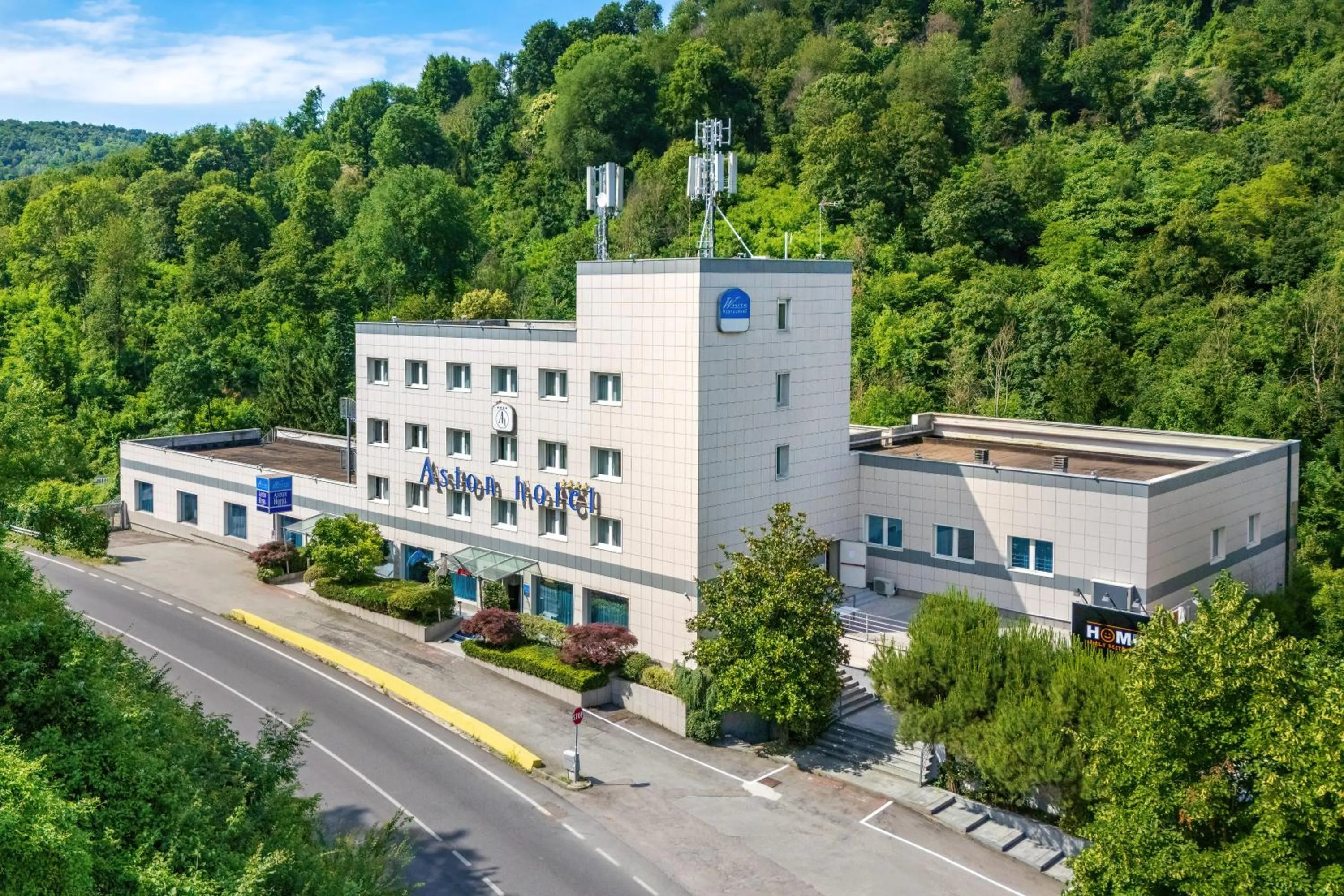 Bird's eye view in Aston Hotel