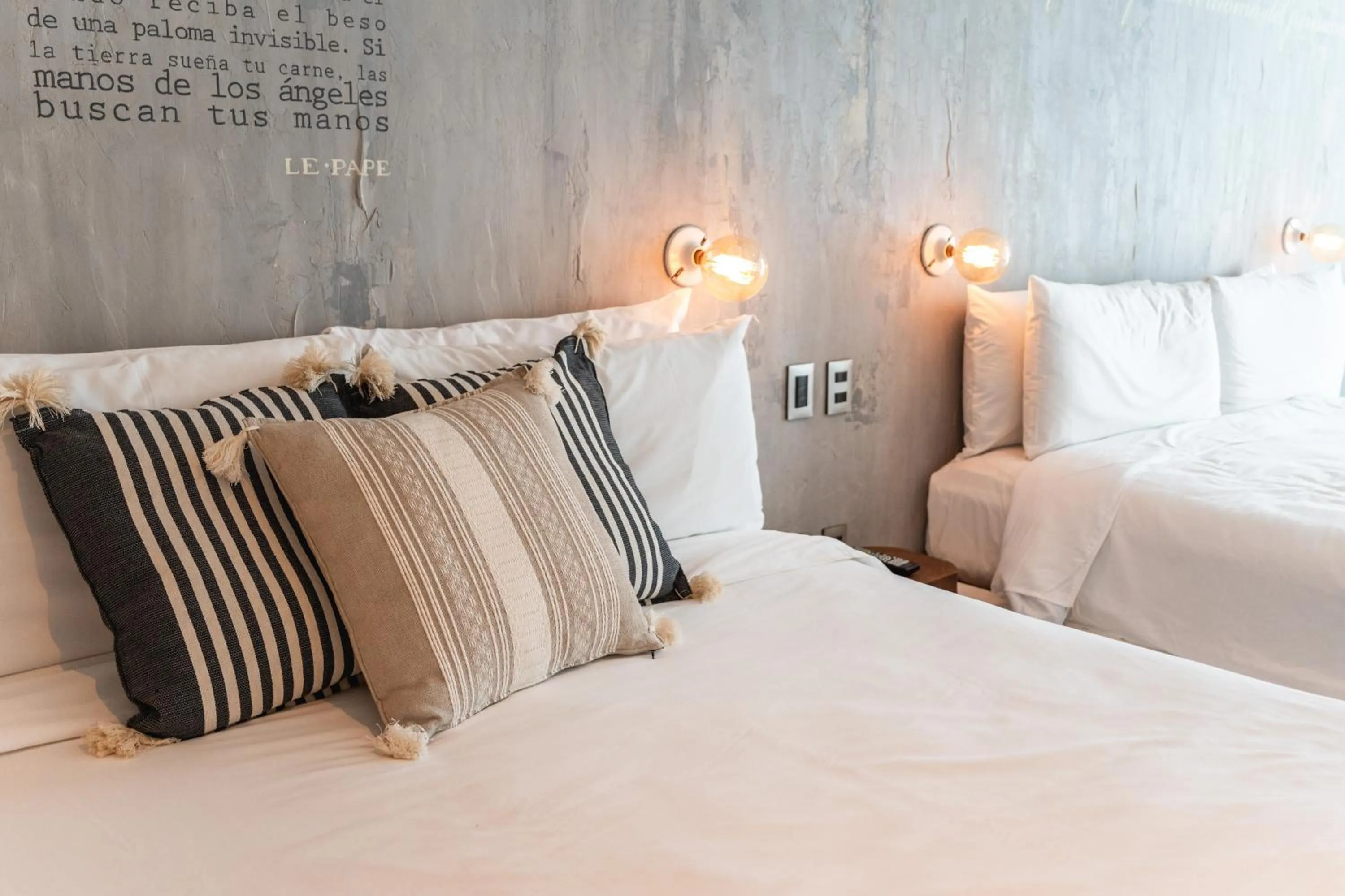Bed in Be Playa Hotel Boutique & Rooftop Bar - Adults Only