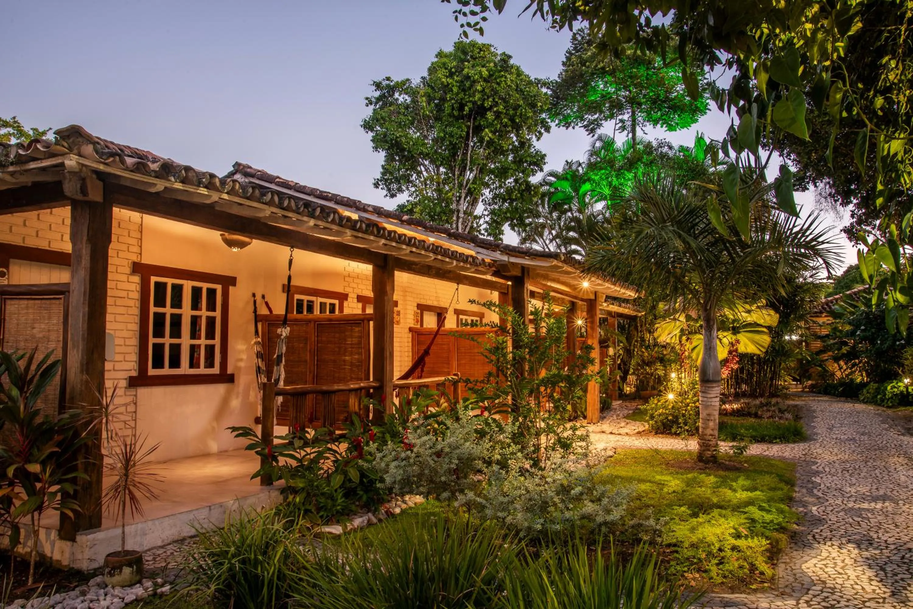 Garden in Manacá Pousada Parque