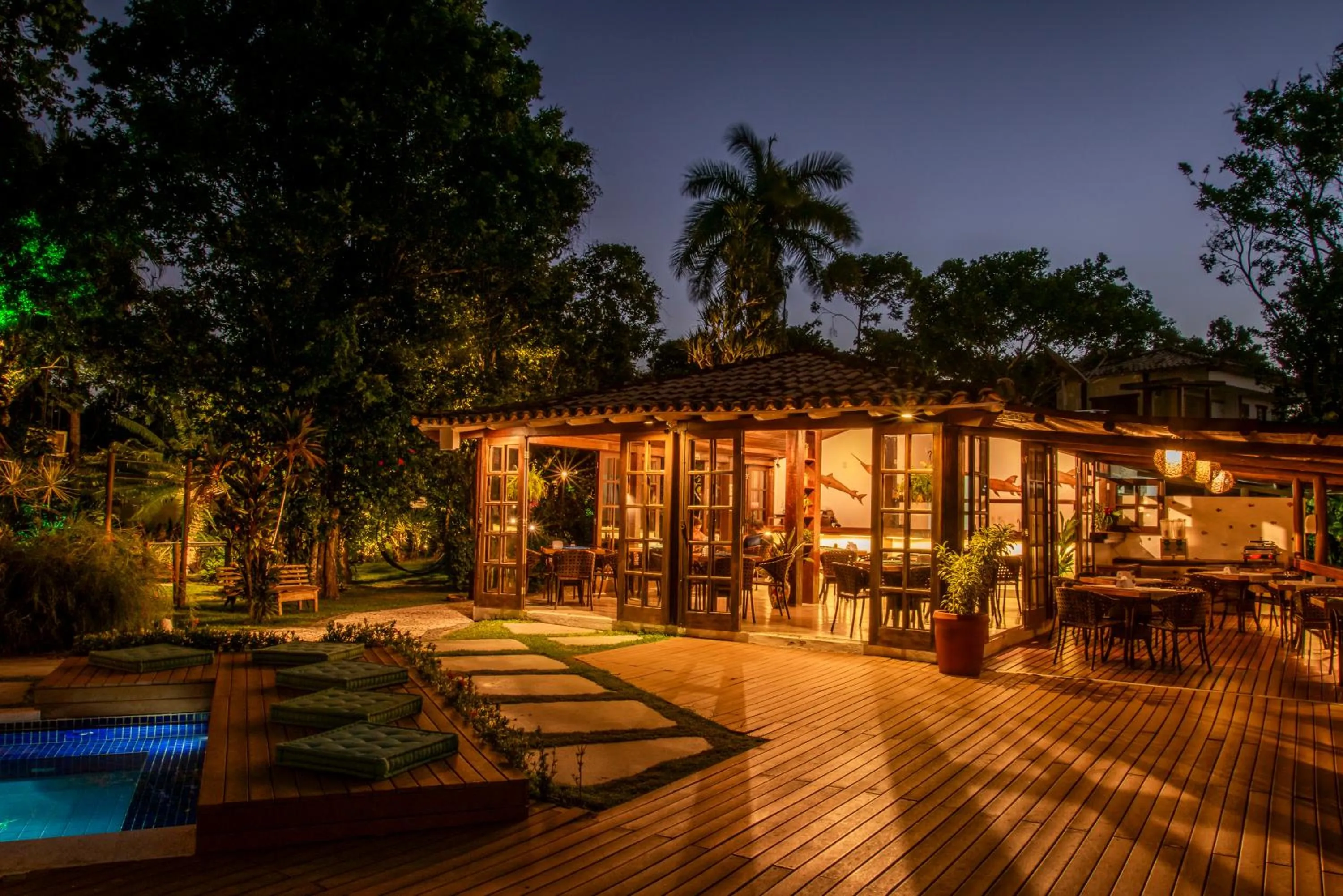 Restaurant/places to eat in Manacá Pousada Parque