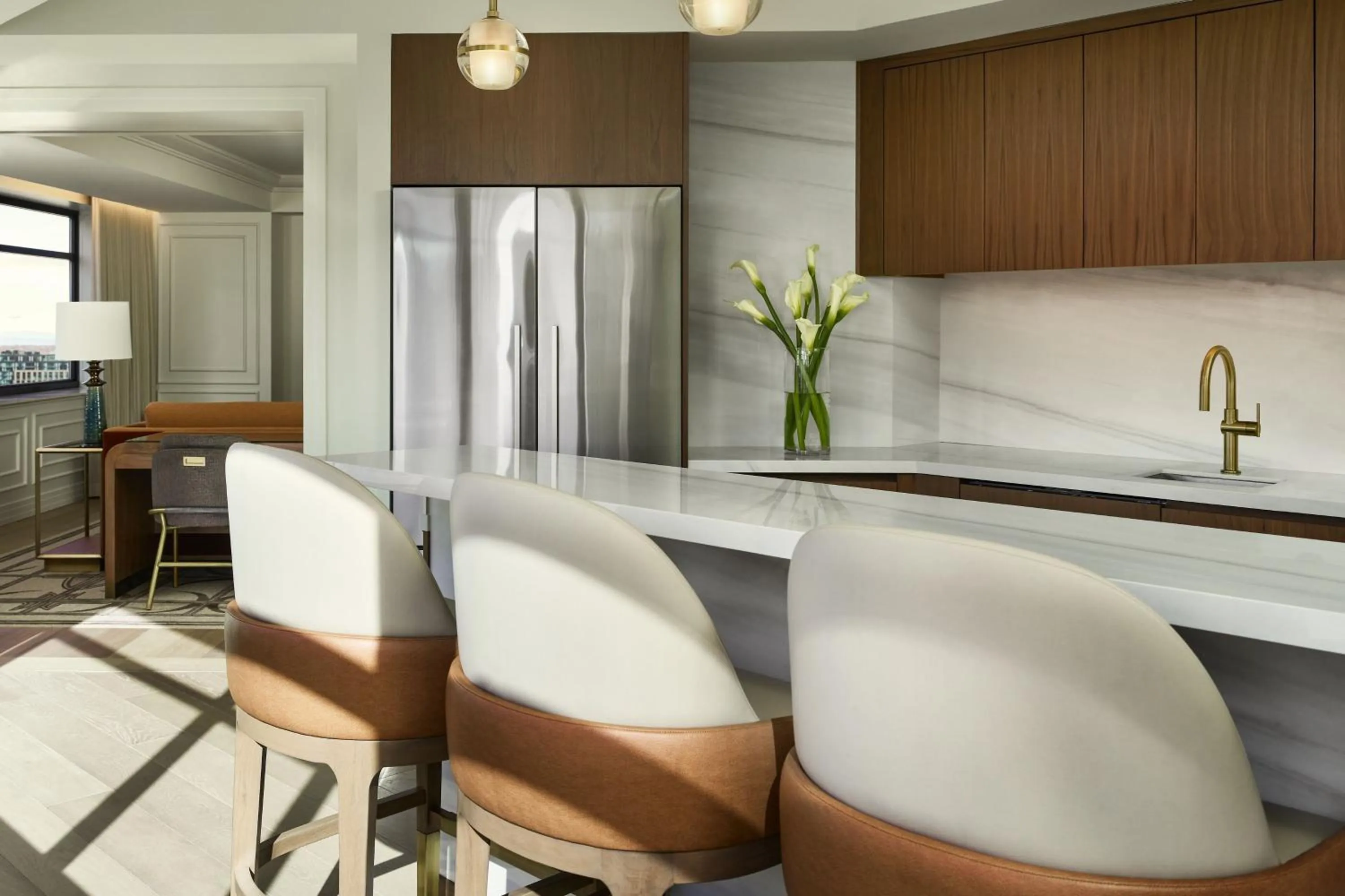 Living room in The Ritz-Carlton, Denver