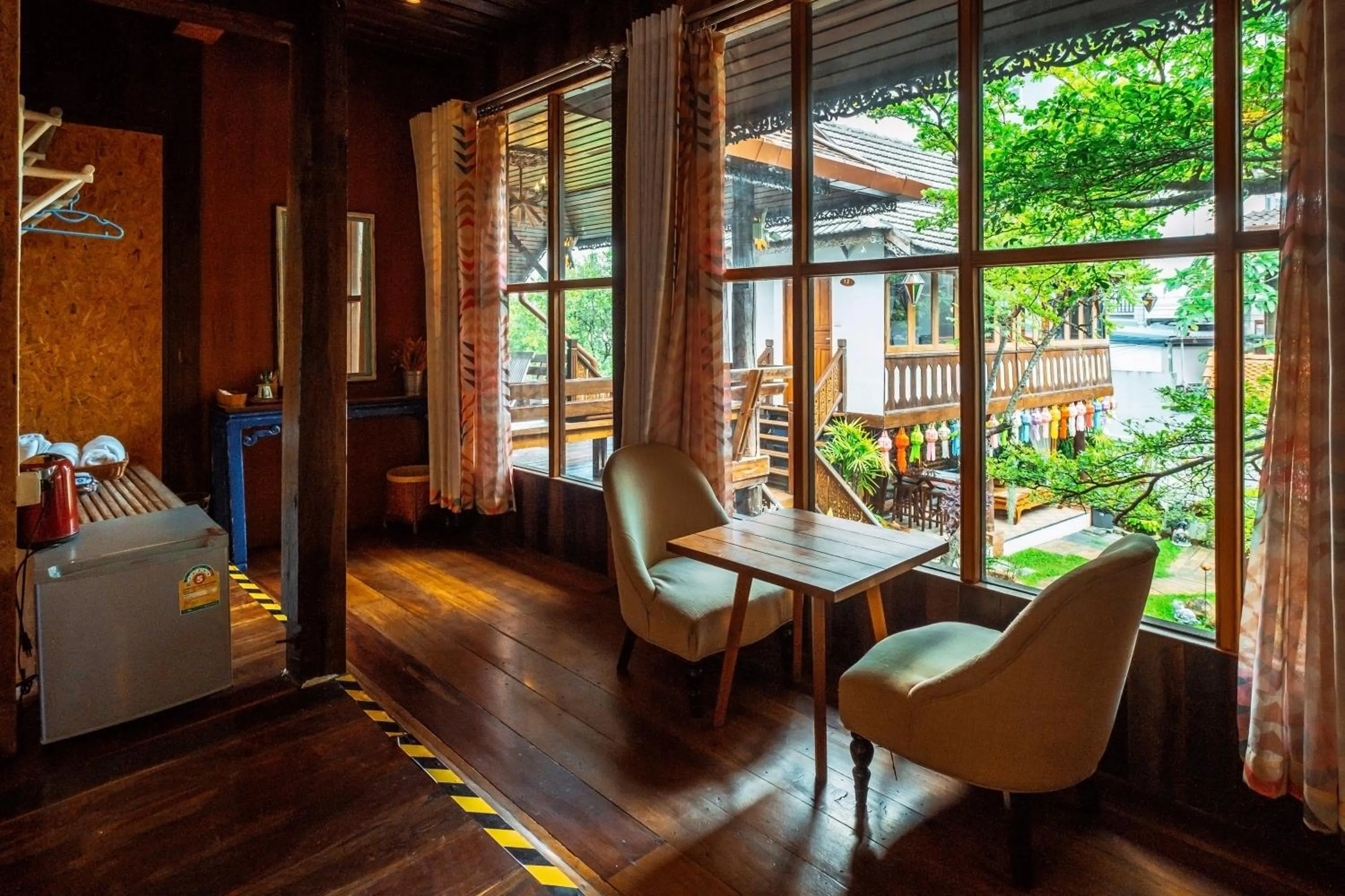 Garden view in Pao Come Boutique House