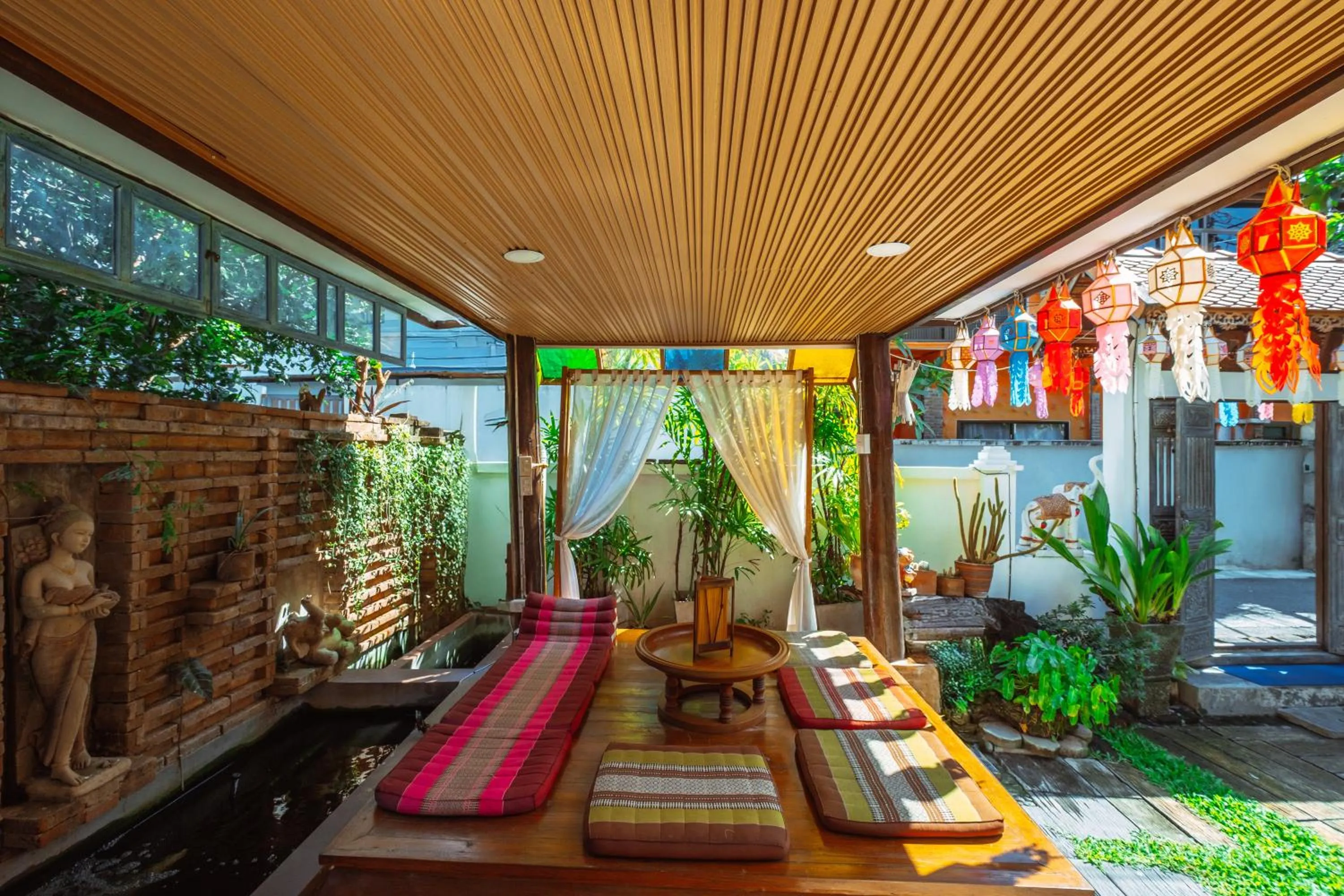 Seating area in Pao Come Boutique House