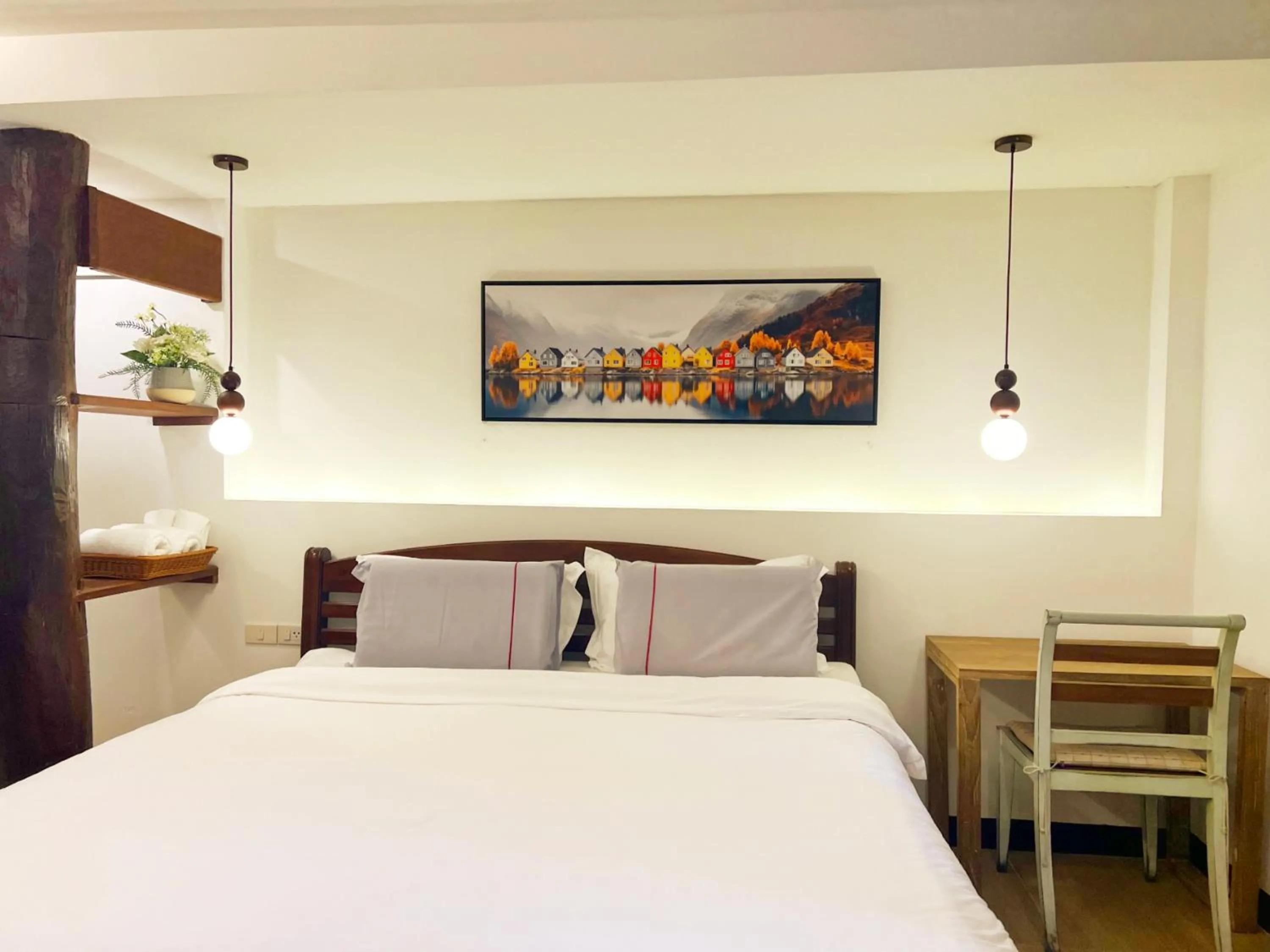 Bedroom, Bed in Pao Come Boutique House