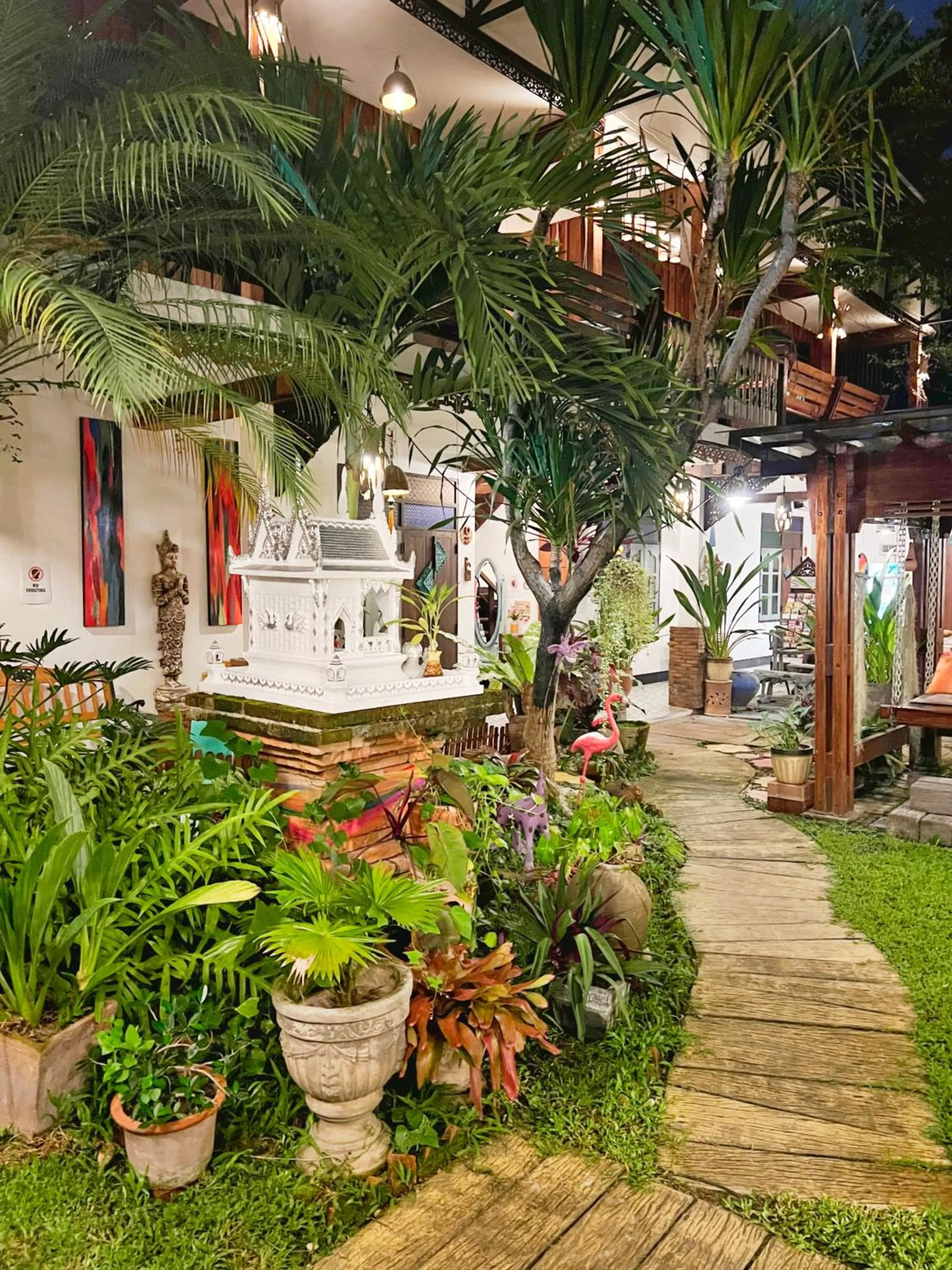 Garden in Pao Come Boutique House