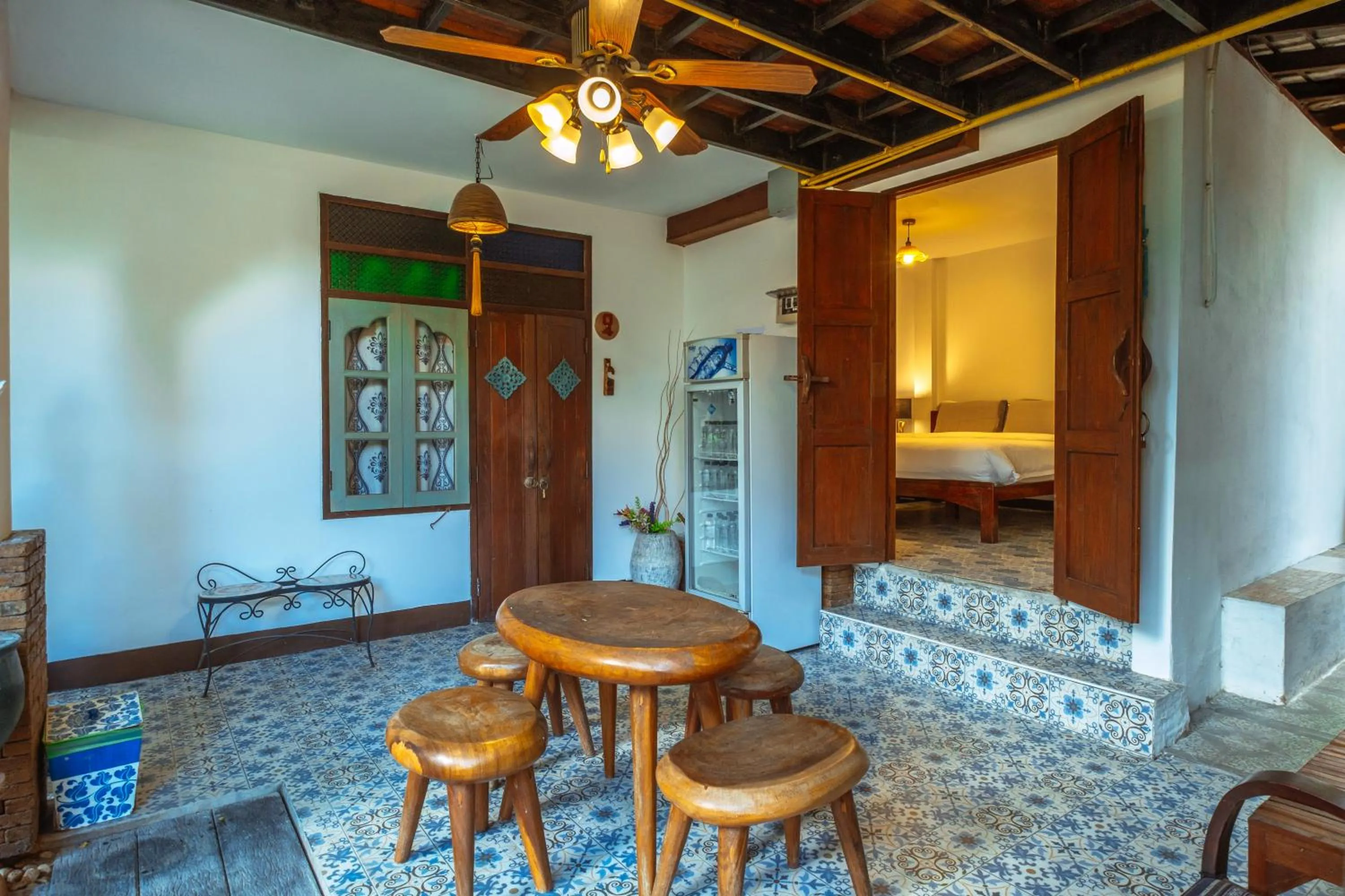 Seating area in Pao Come Boutique House