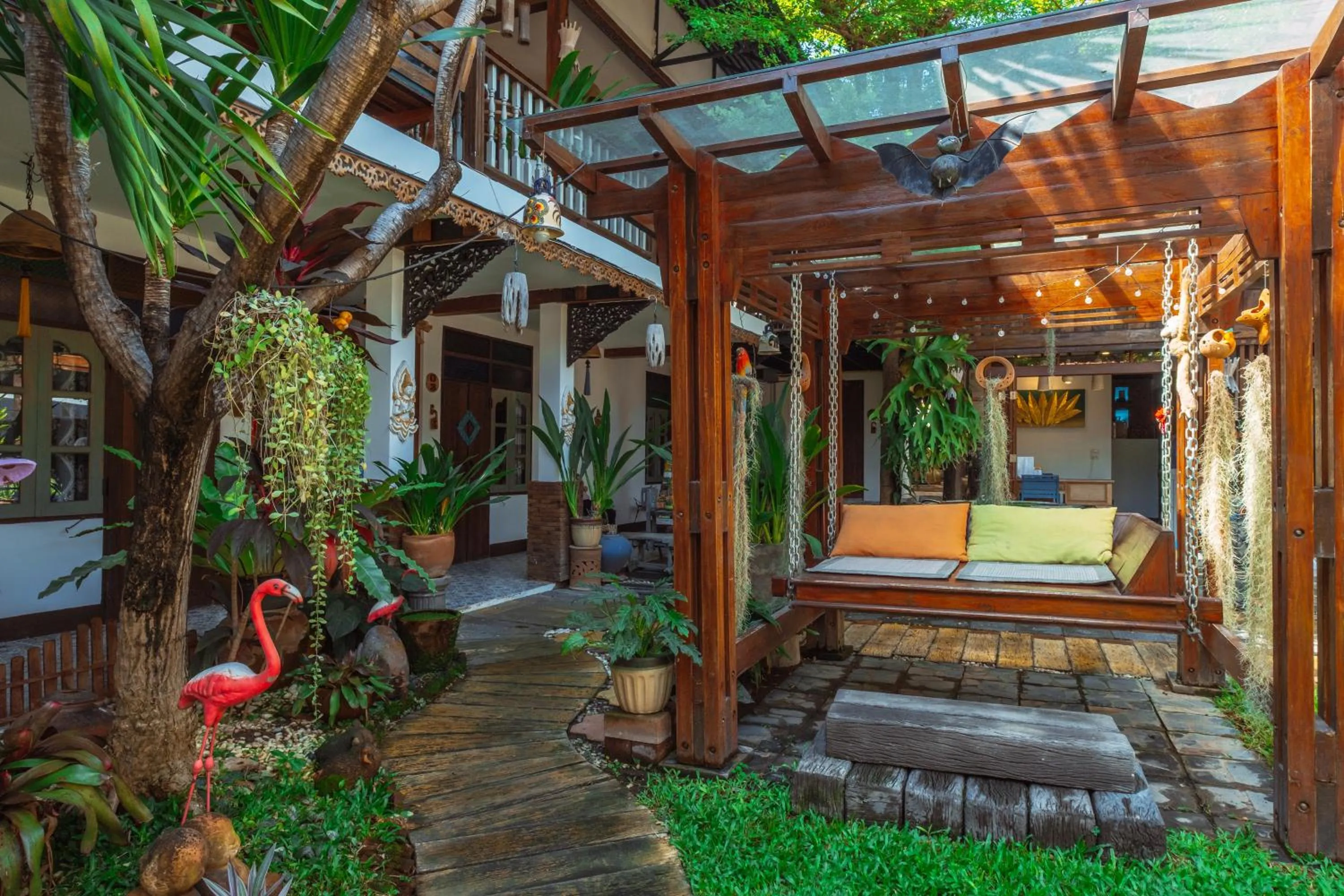 Seating area in Pao Come Boutique House