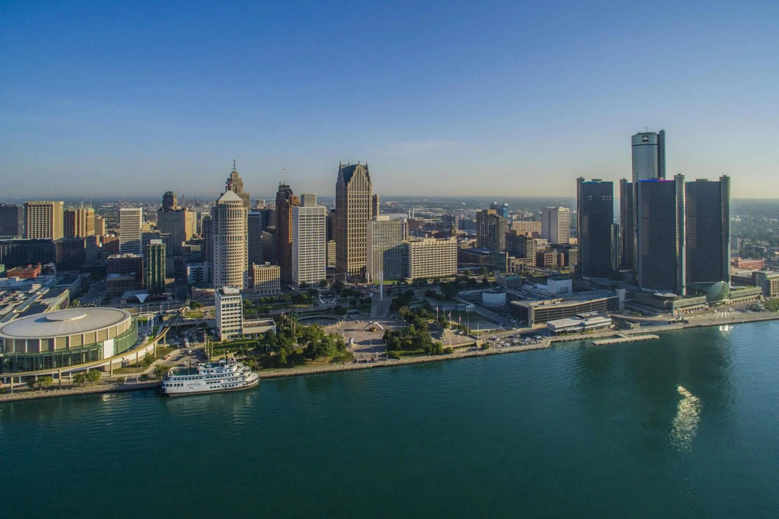View (from property/room) in Detroit Marriott at the Renaissance Center