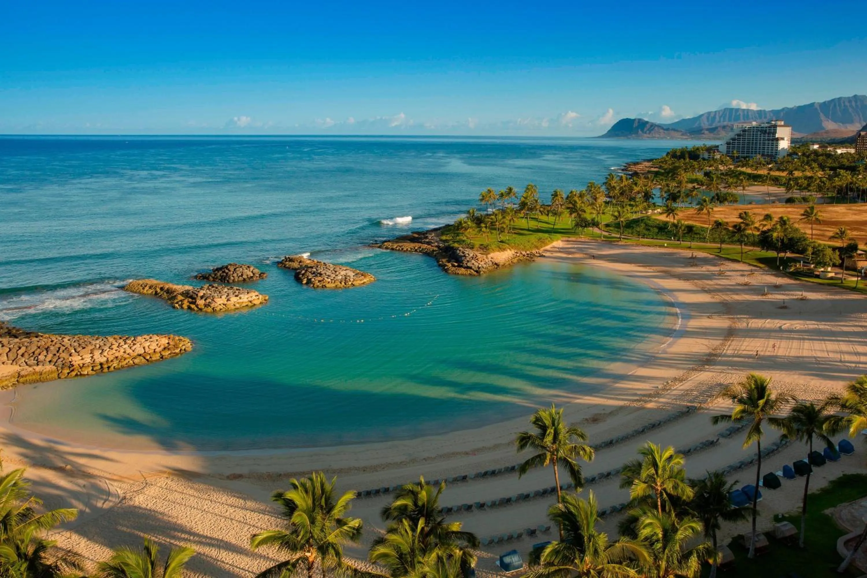 Beach in Marriott's Ko Olina Beach Club