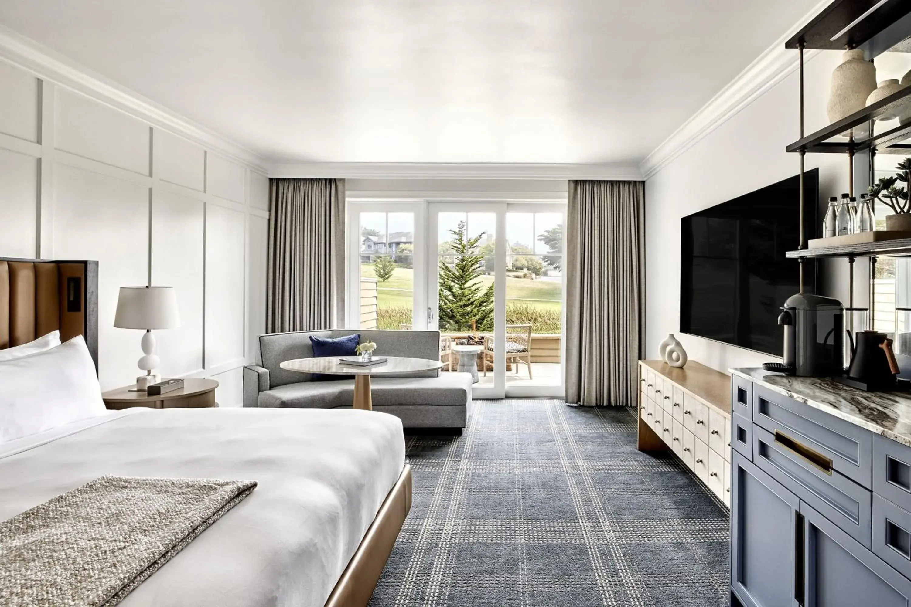 Guest House Fire Pit Room in The Ritz-Carlton, Half Moon Bay Guest House Fire Pit Room in The Ritz-Carlton, Half Moon Bay