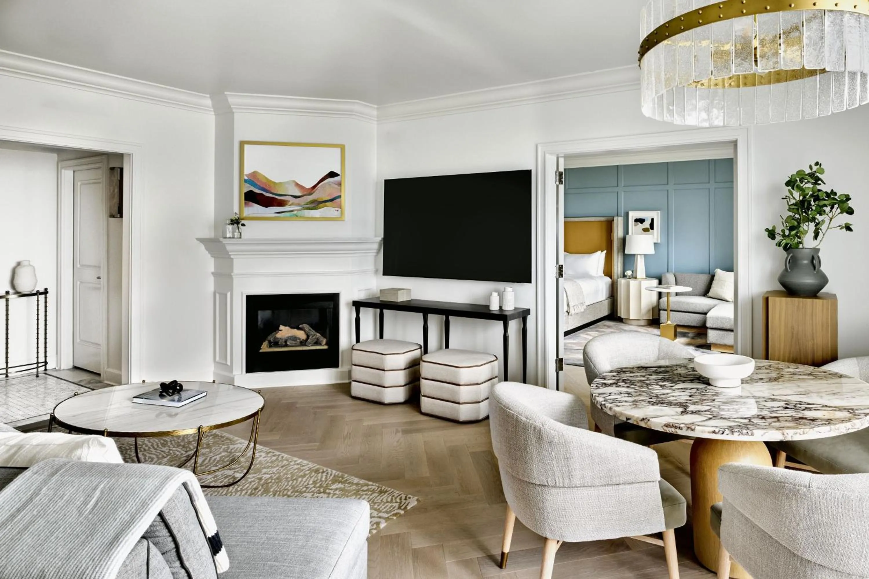 Living room in The Ritz-Carlton, Half Moon Bay