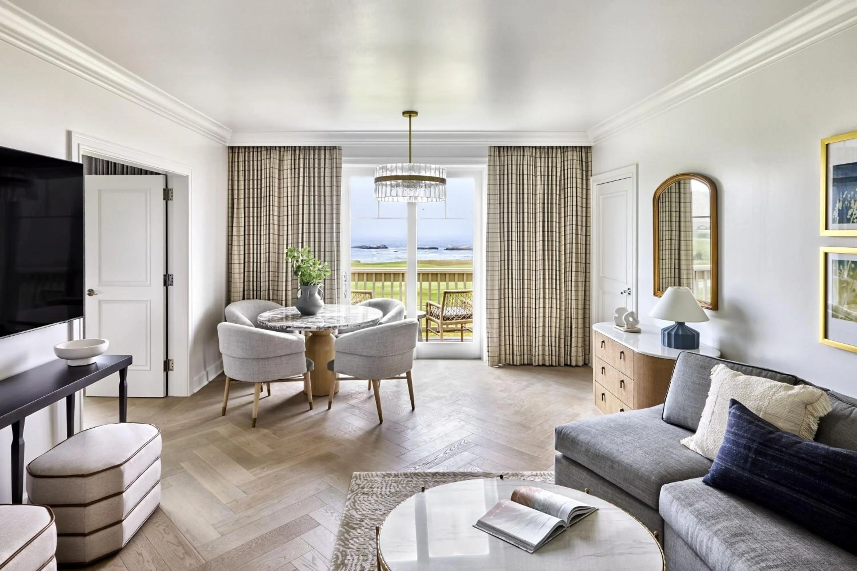 Living room in The Ritz-Carlton, Half Moon Bay