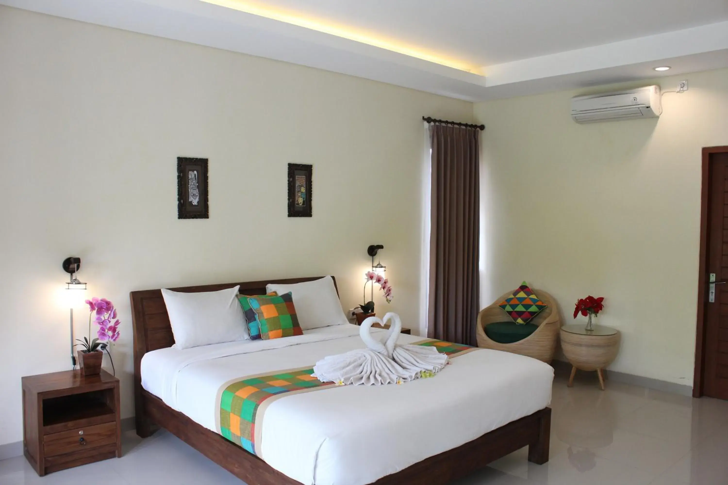Deluxe Double Villa with Ricefield View in Darra Ria Villa Ubud Deluxe Double Villa with Ricefield View in Darra Ria Villa Ubud