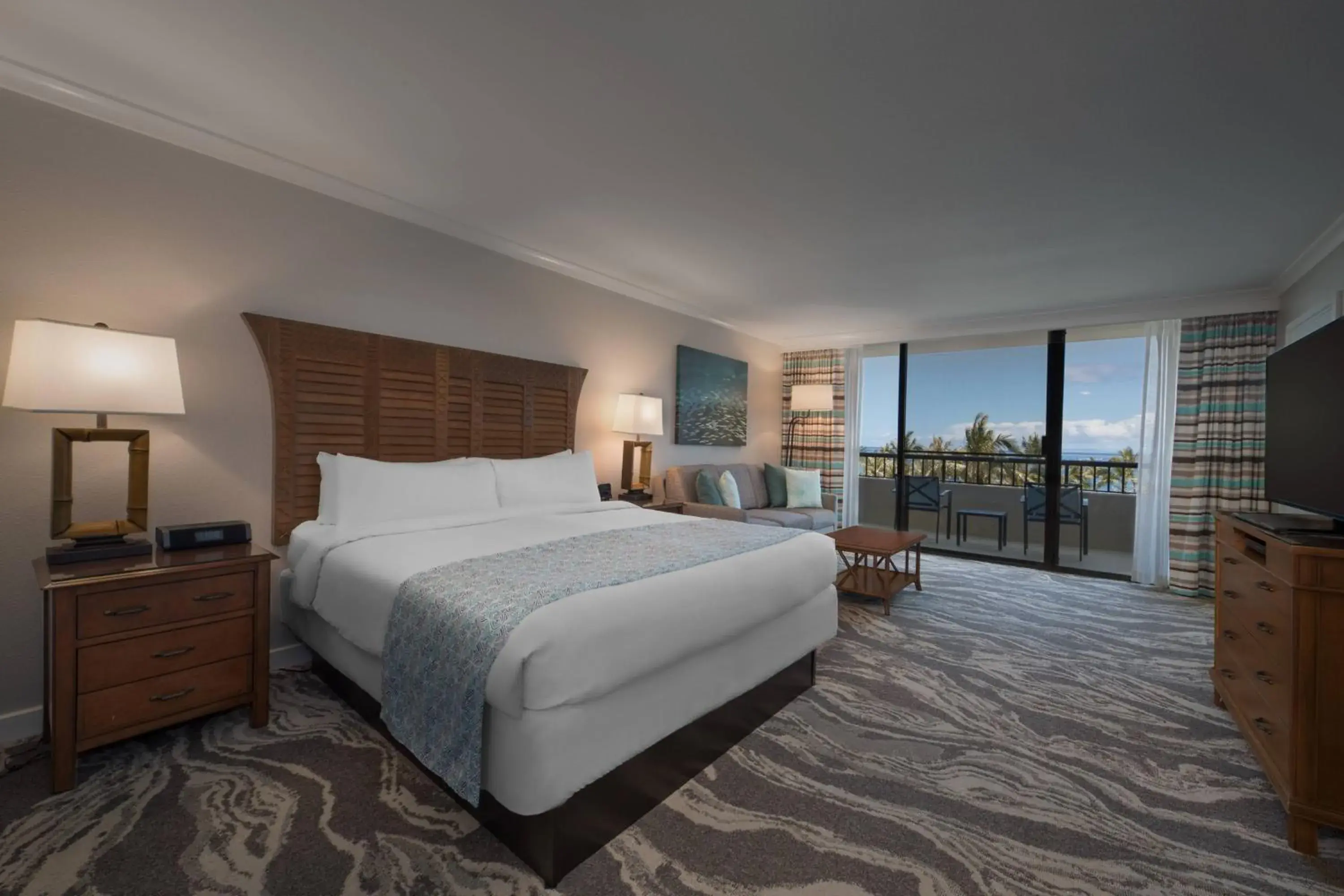 King Room with Ocean View in Marriott's Maui Ocean Club - Molokai, Maui & Lanai Towers King Room with Ocean View in Marriott's Maui Ocean Club - Molokai, Maui & Lanai Towers