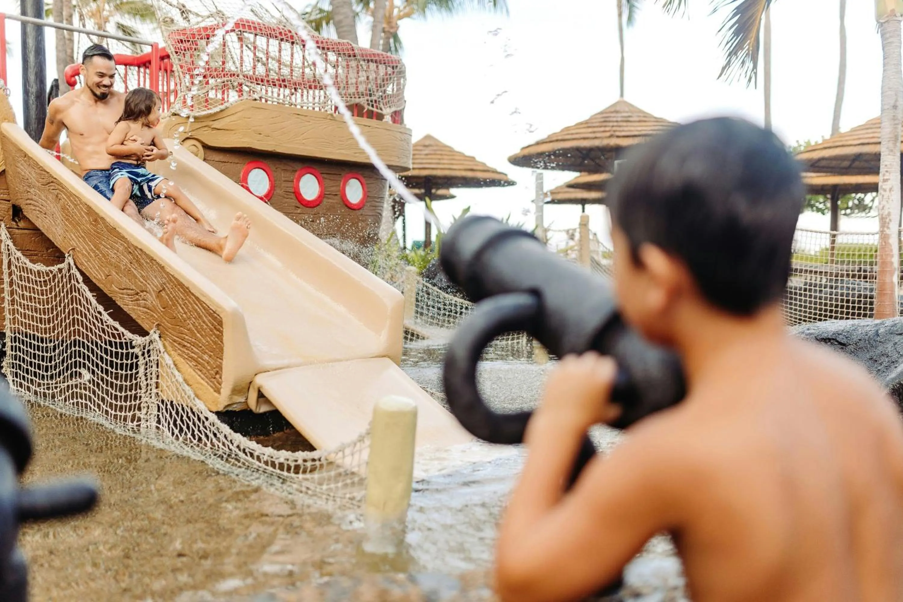 Swimming pool in Marriott's Maui Ocean Club - Molokai, Maui & Lanai Towers