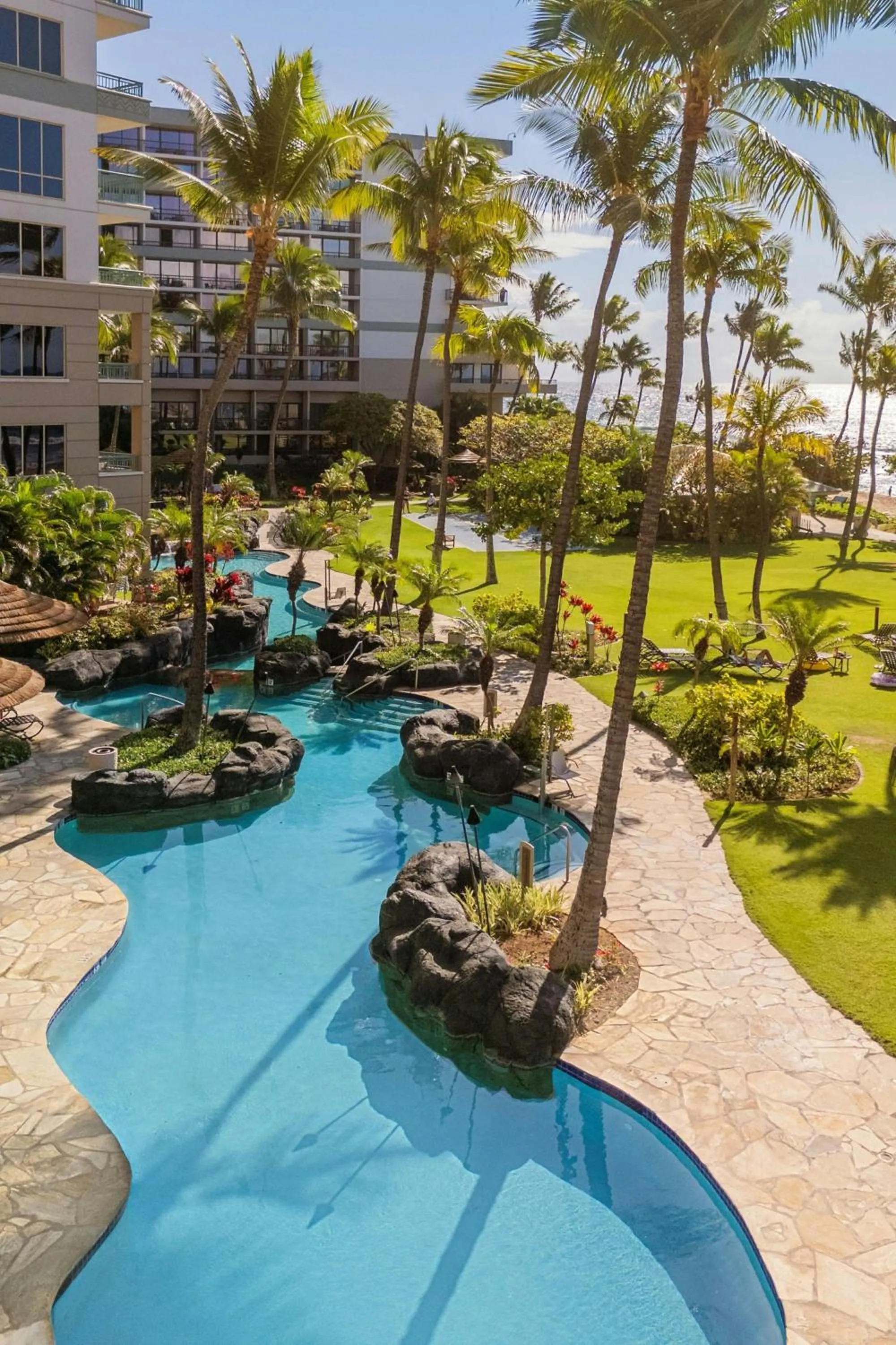 Swimming pool in Marriott's Maui Ocean Club - Molokai, Maui & Lanai Towers