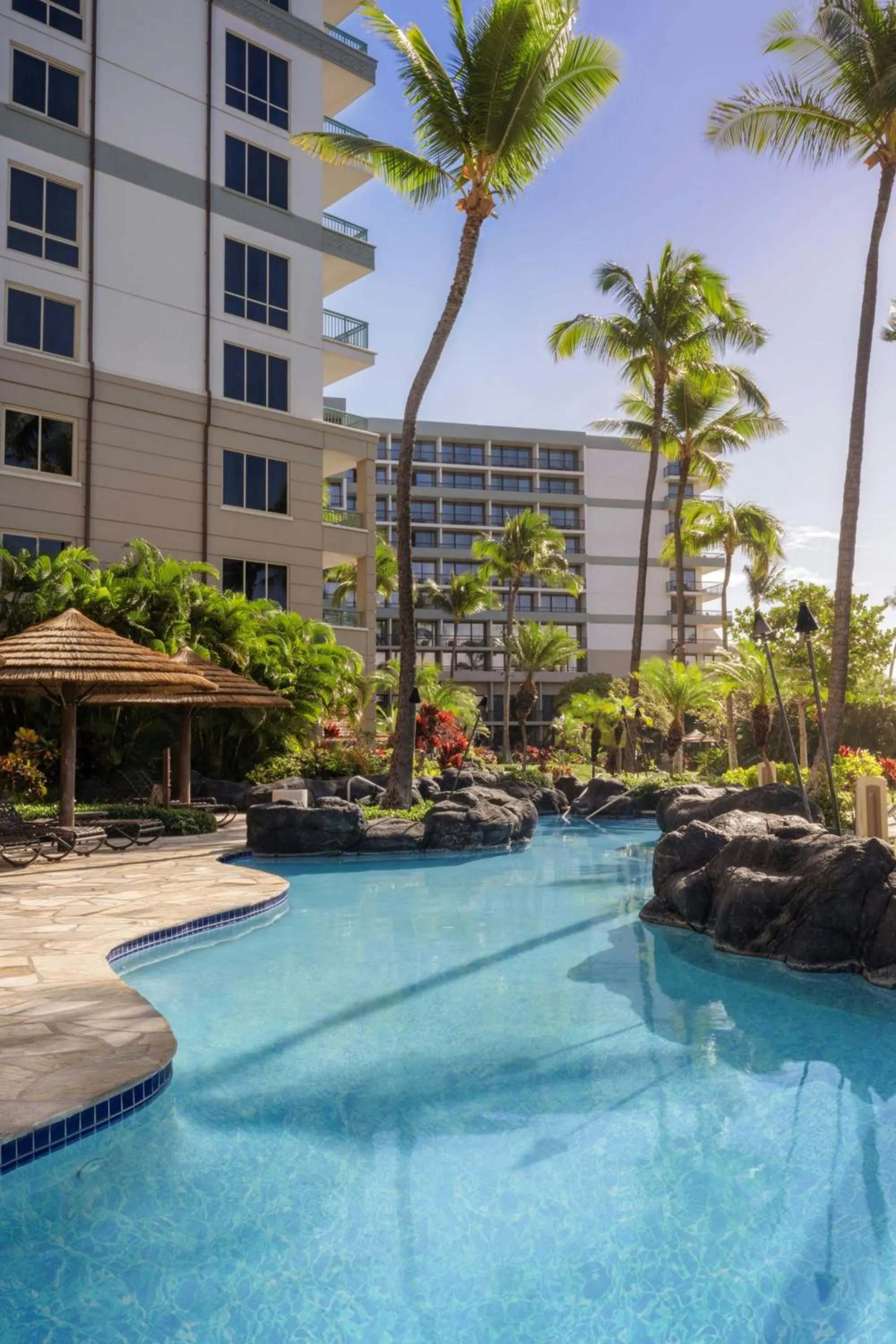 Swimming pool in Marriott's Maui Ocean Club - Molokai, Maui & Lanai Towers