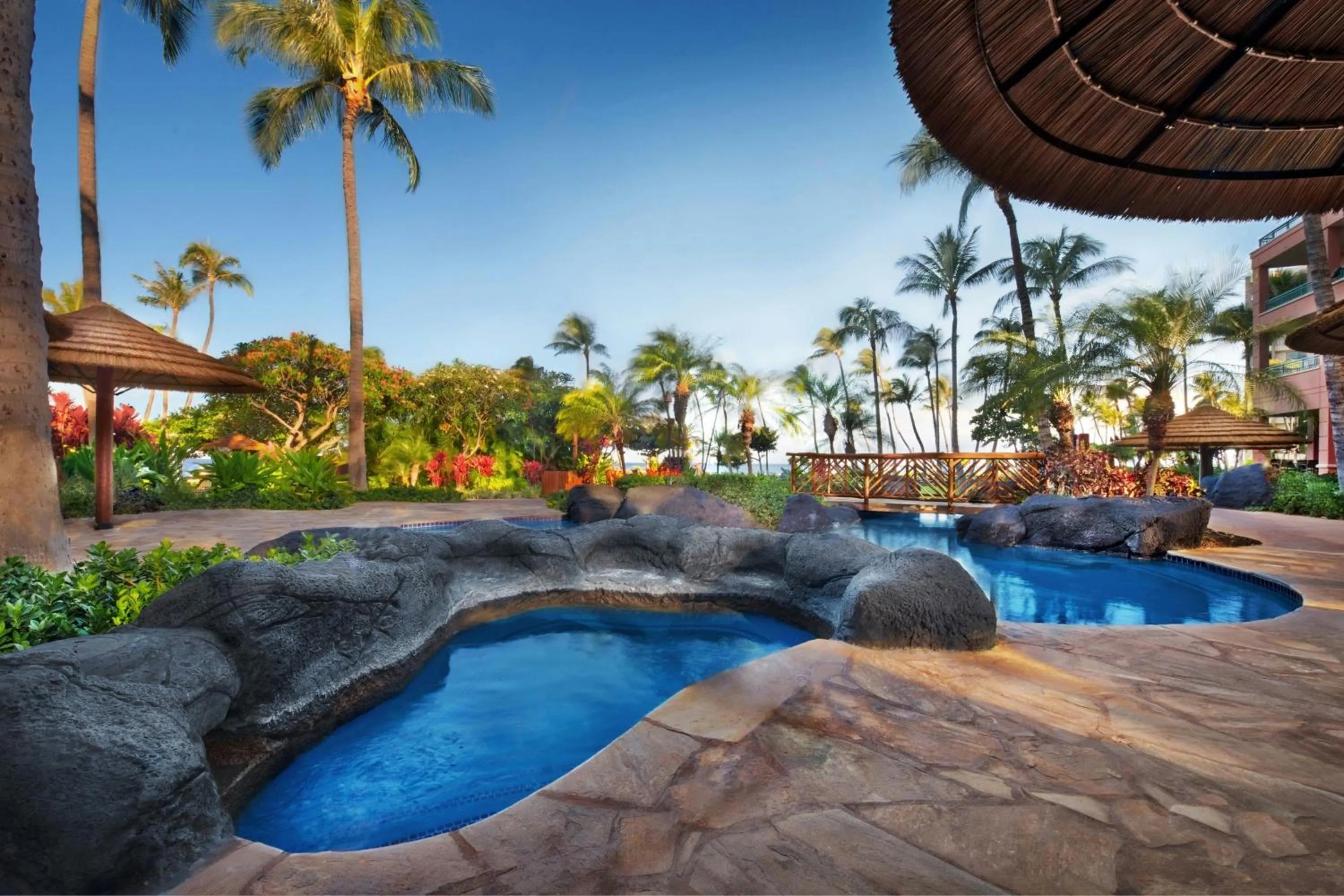 Swimming pool in Marriott's Maui Ocean Club - Molokai, Maui & Lanai Towers