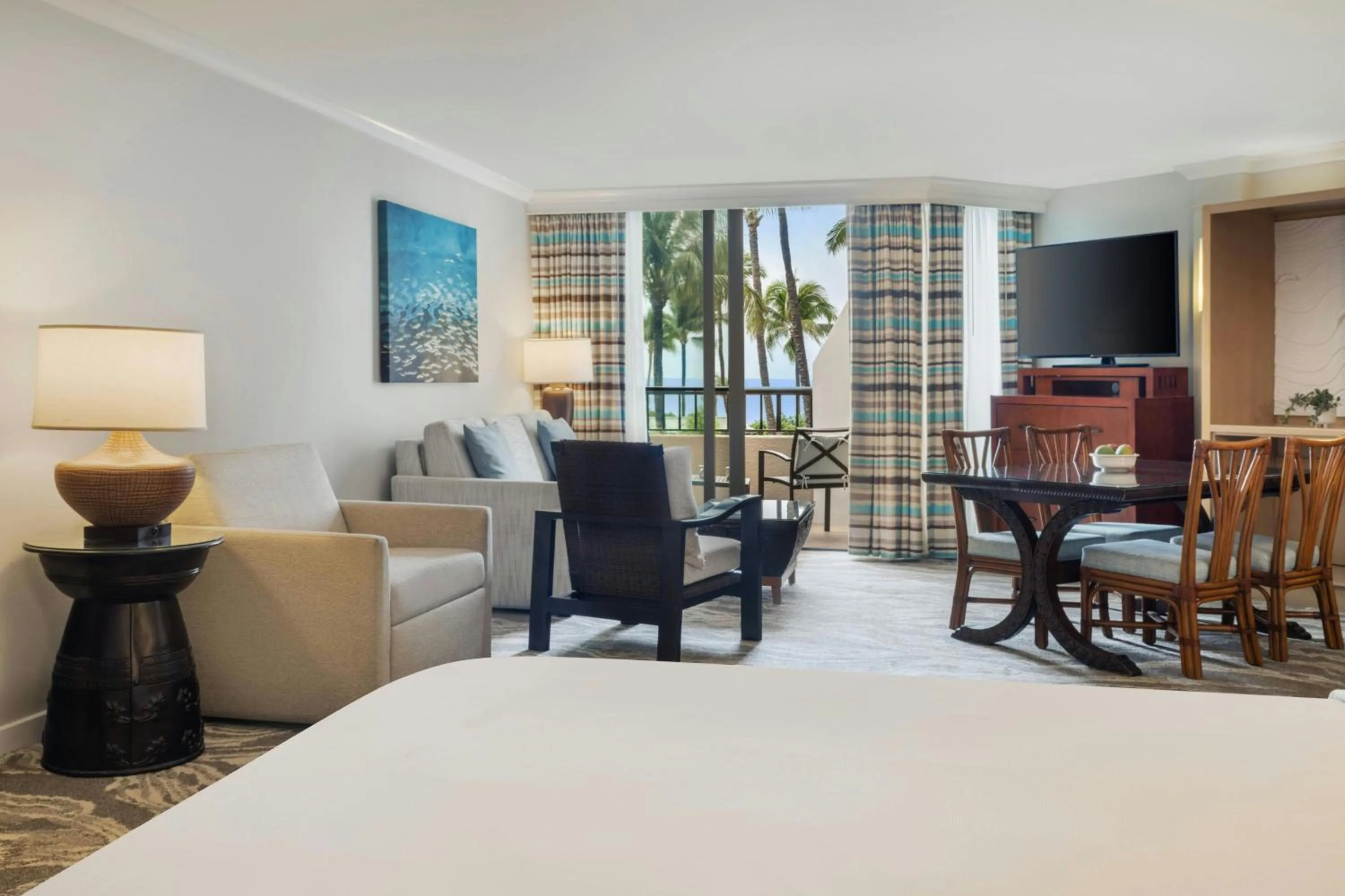 Photo of the whole room, Bed in Marriott's Maui Ocean Club - Molokai, Maui & Lanai Towers
