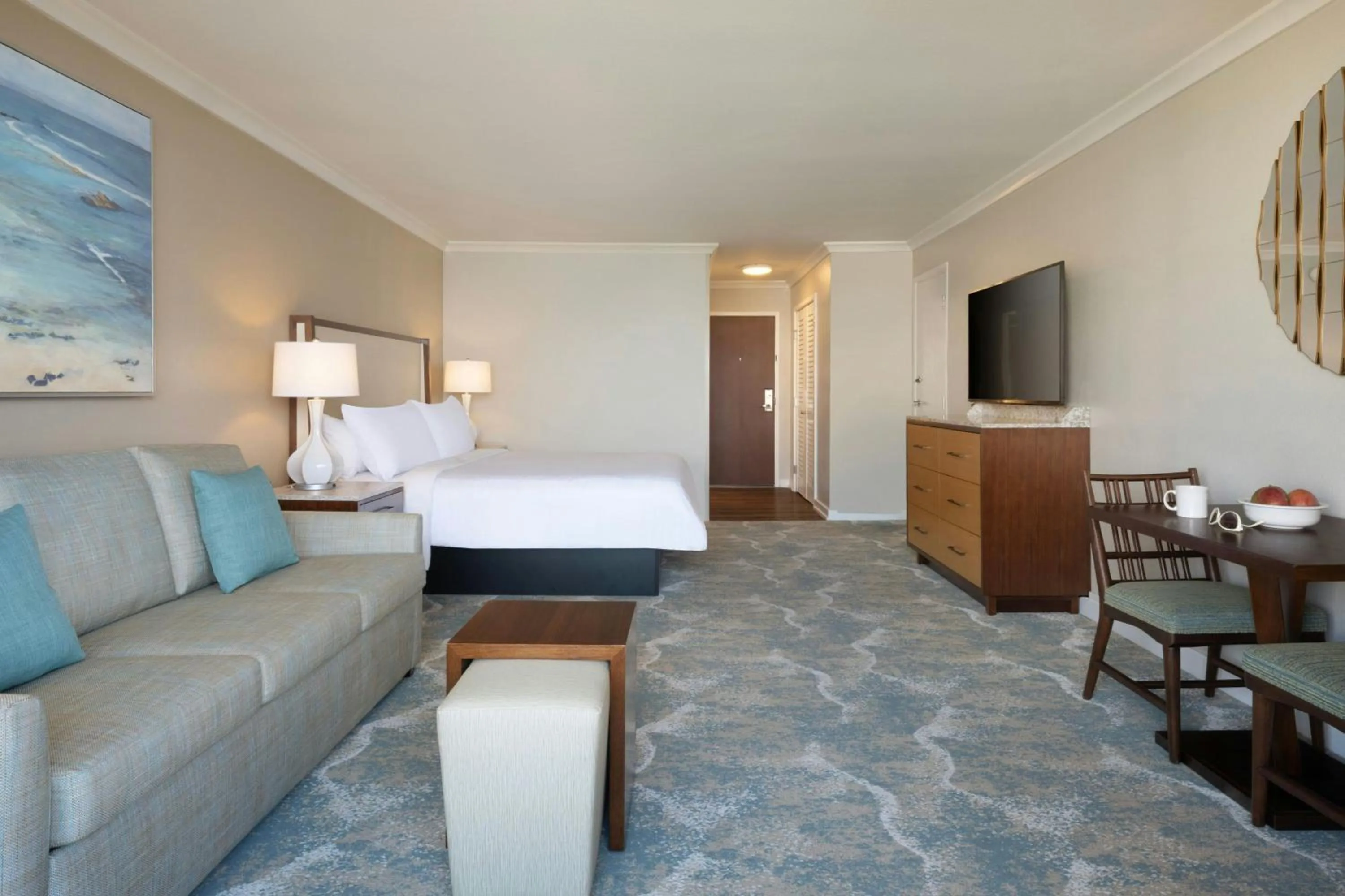 Photo of the whole room, Bed in Marriott's Maui Ocean Club - Molokai, Maui & Lanai Towers