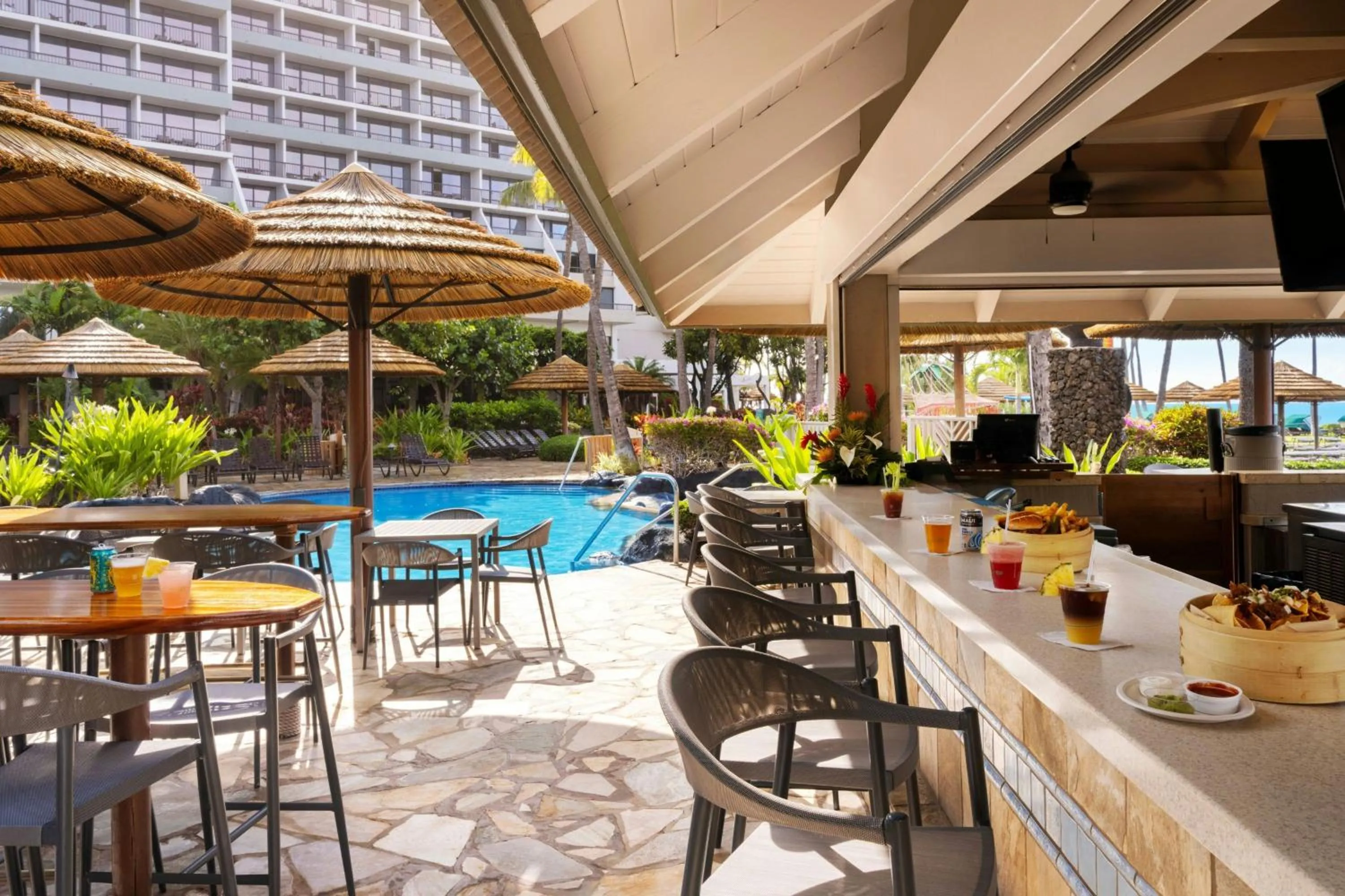 Swimming pool in Marriott's Maui Ocean Club - Molokai, Maui & Lanai Towers