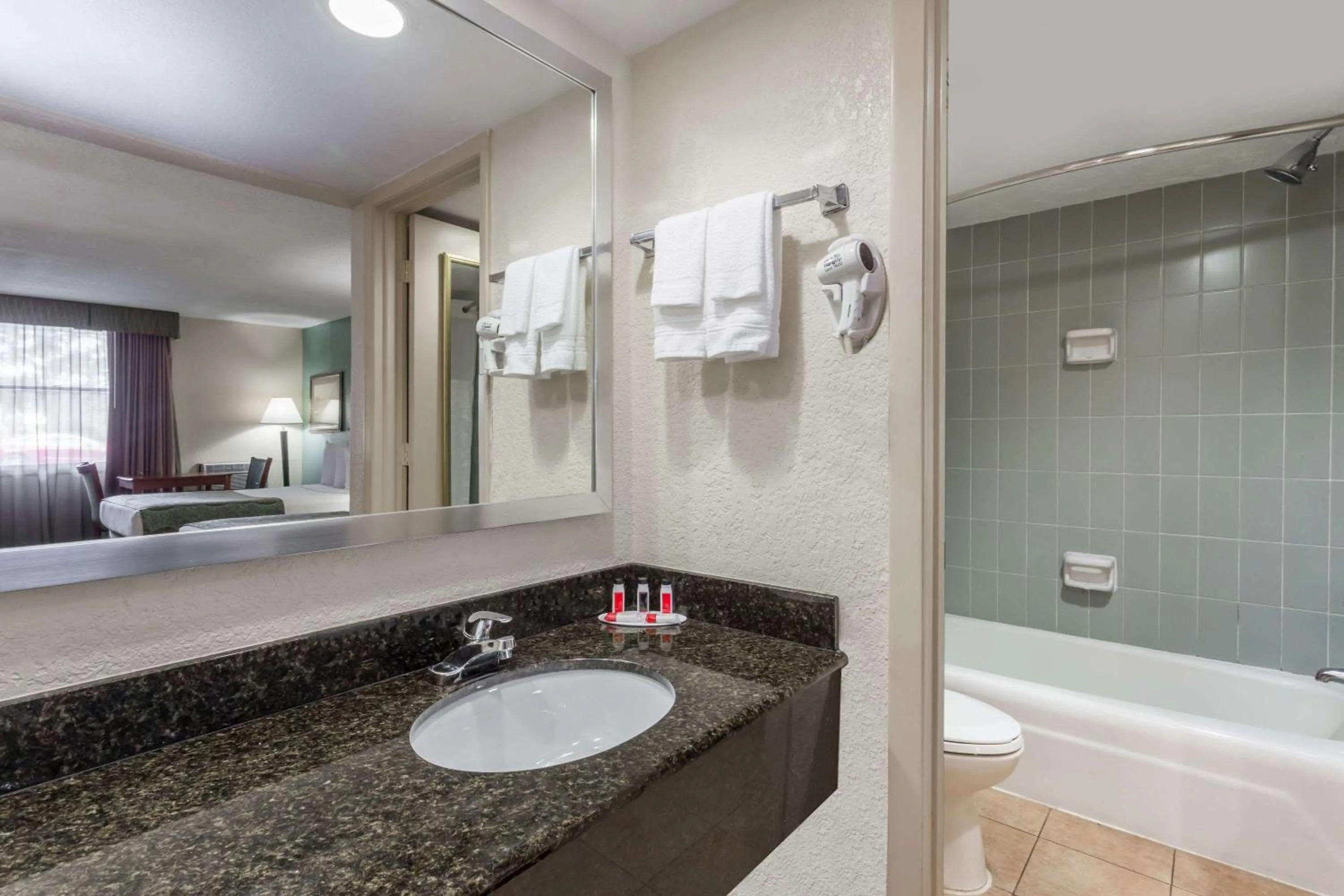 Bathroom in Baymont by Wyndham Sarasota