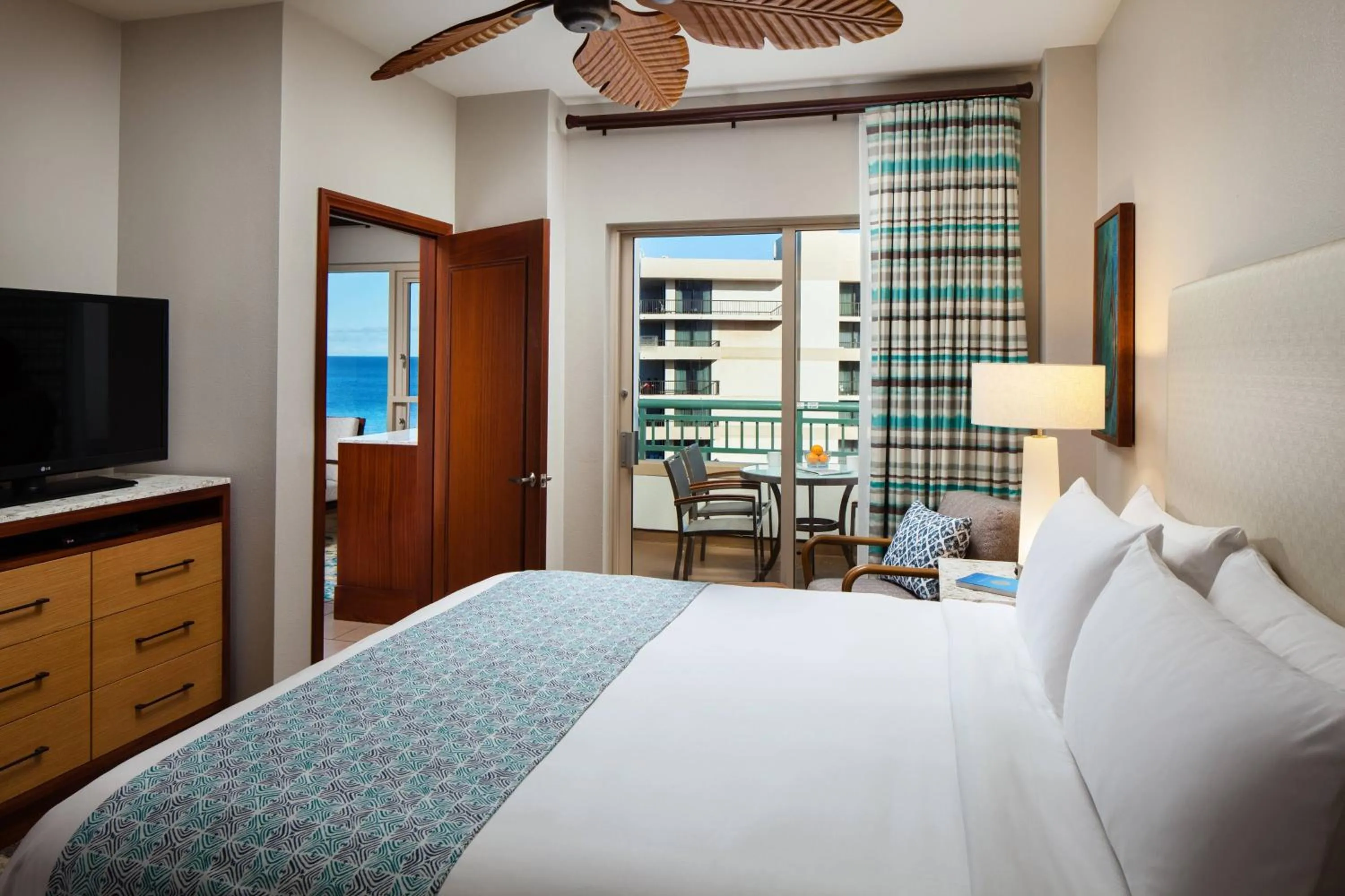 Bedroom, Bed in Marriott's Maui Ocean Club - Lahaina & Napili Towers