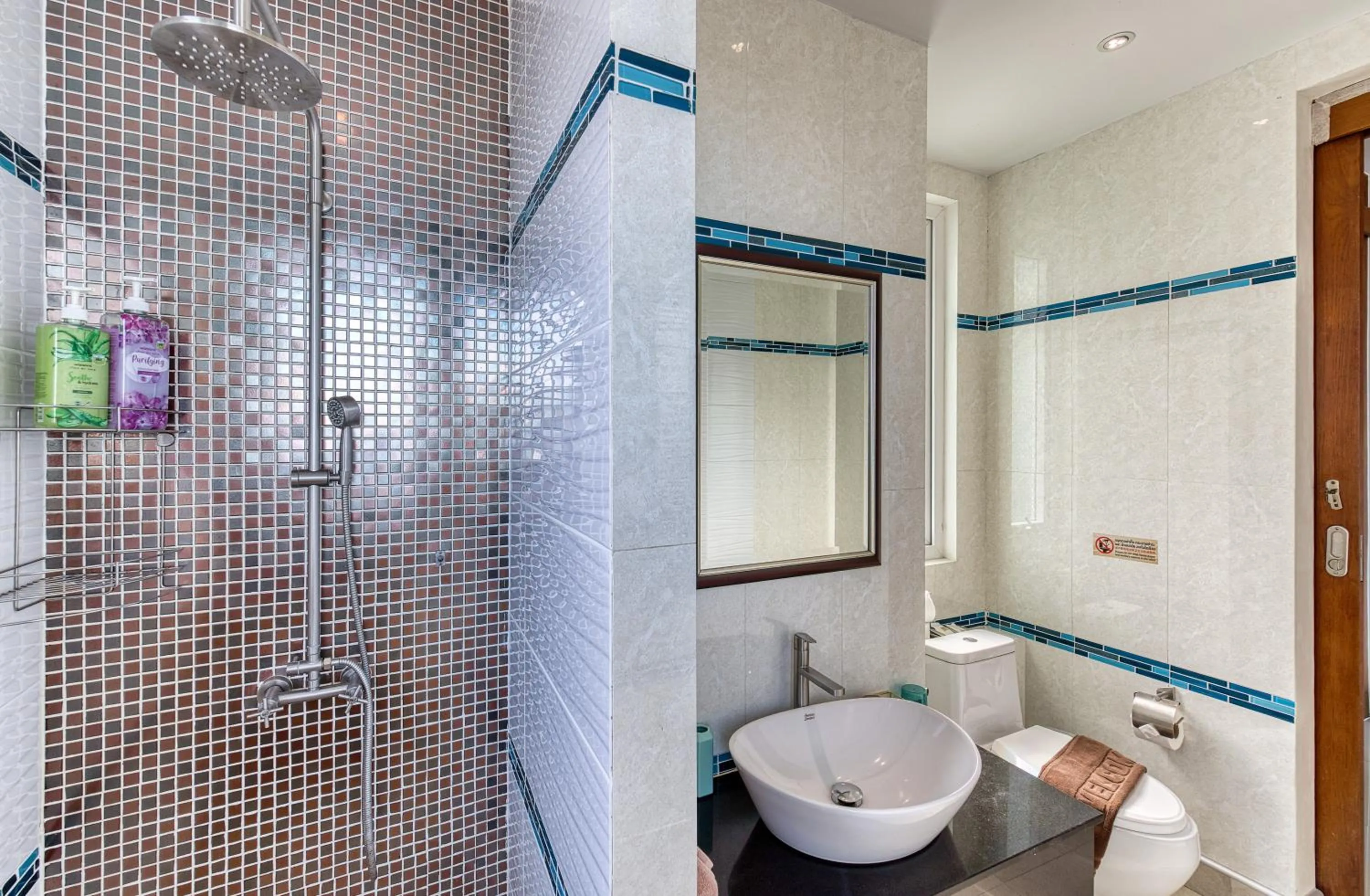 Shower in Surisa Seaview Pool Villas