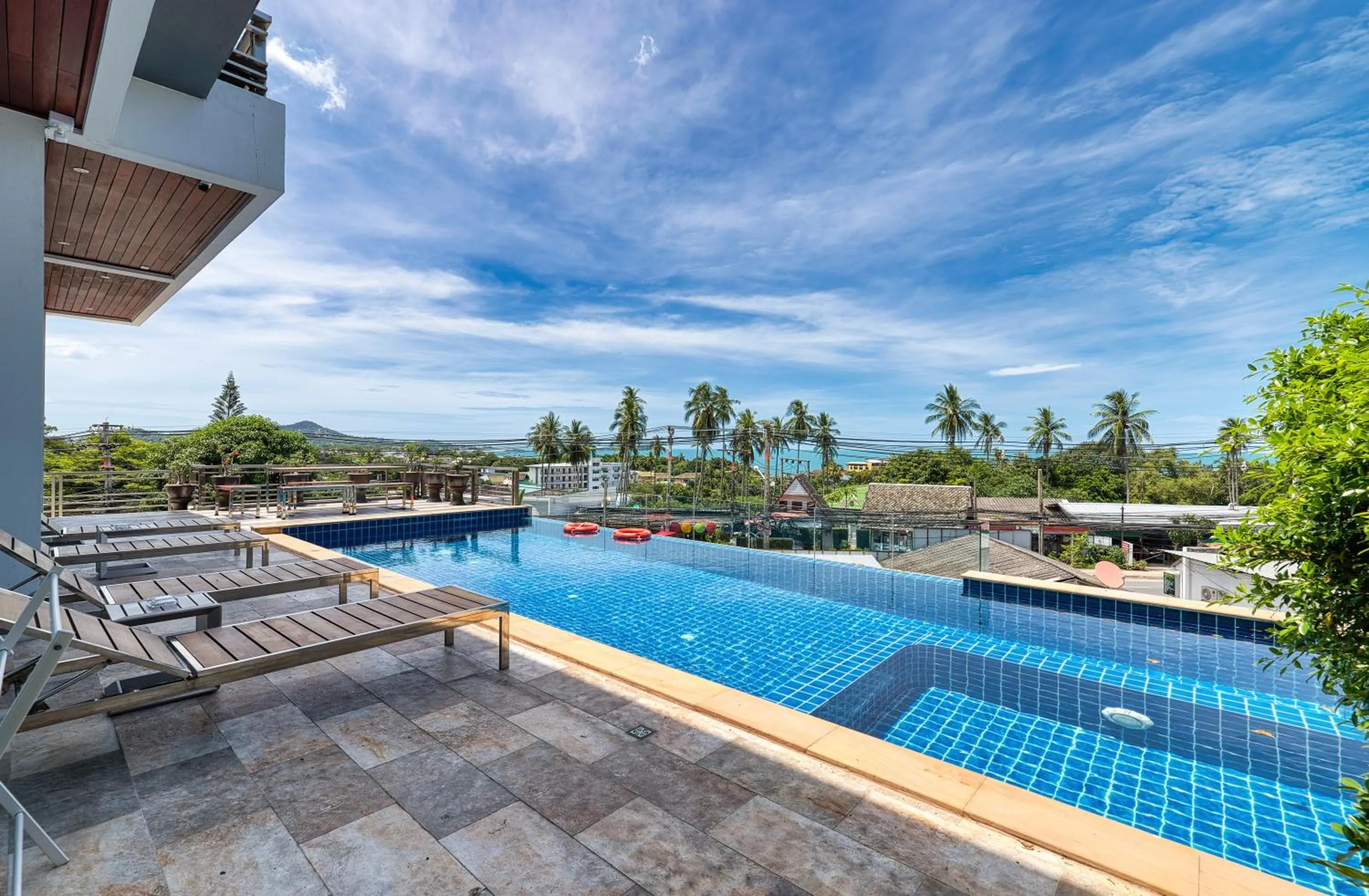 Swimming pool in Surisa Seaview Pool Villas