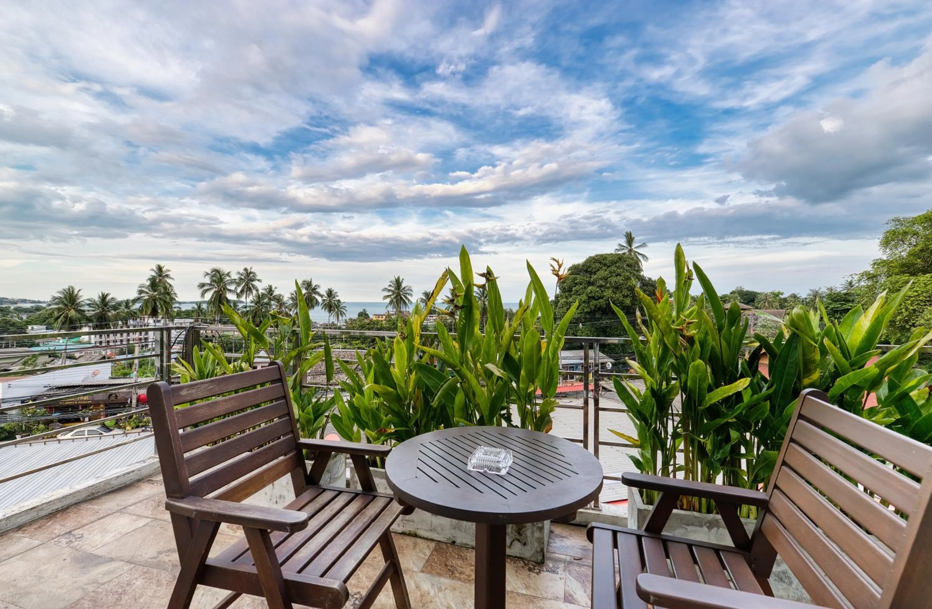 Balcony/Terrace in Surisa Seaview Pool Villas