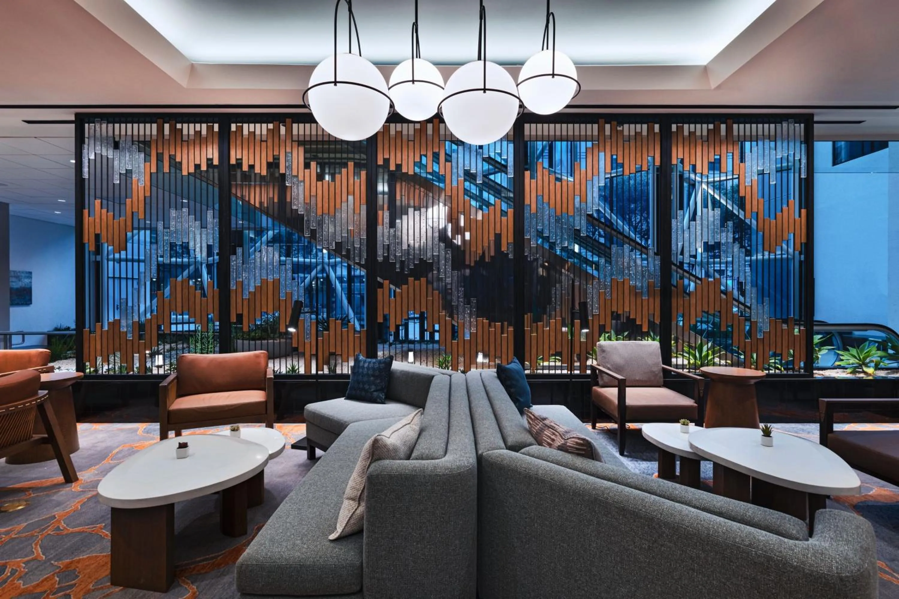 Lobby or reception in Houston Marriott Medical Center/Museum District