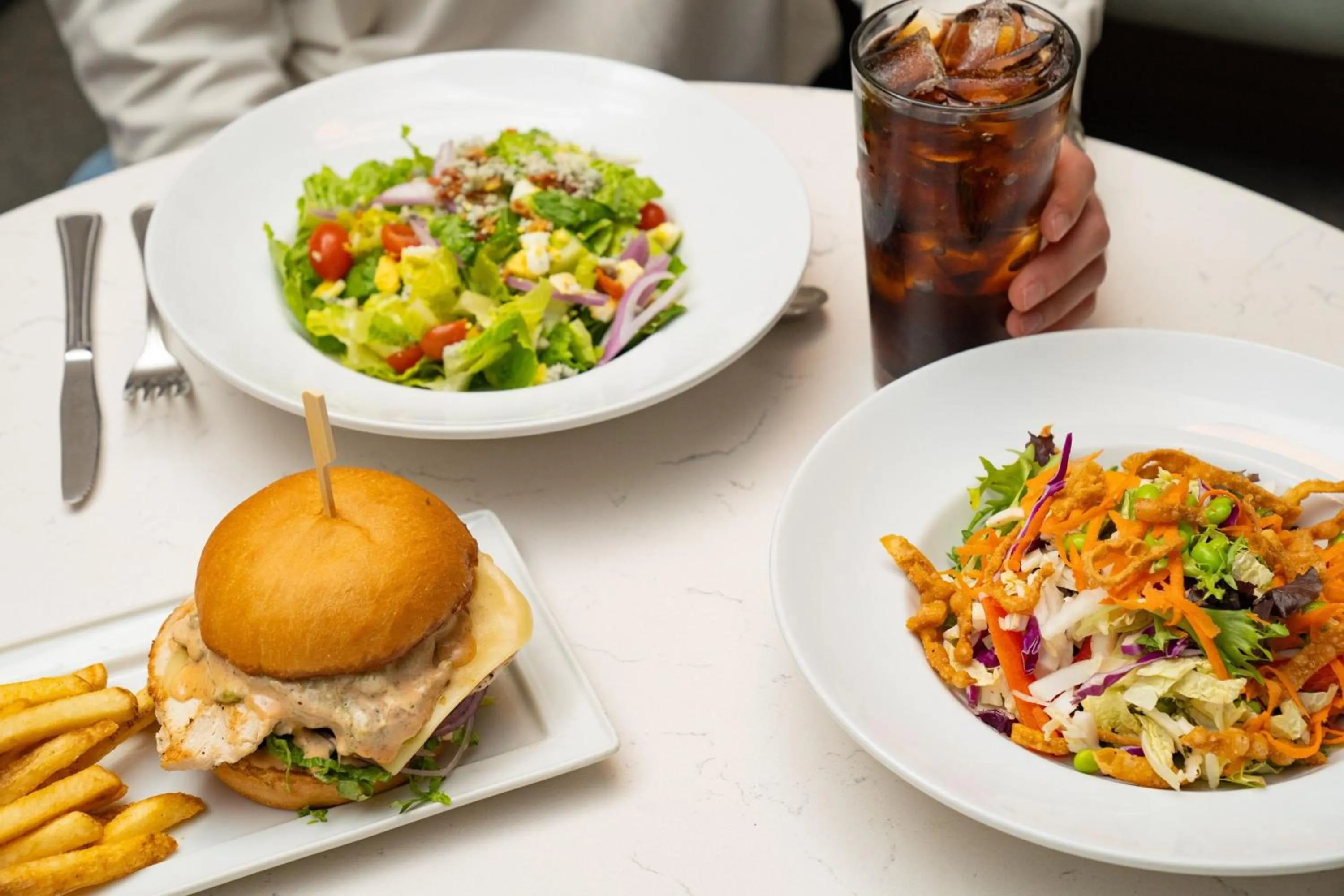 Restaurant/places to eat in Houston Marriott Medical Center/Museum District