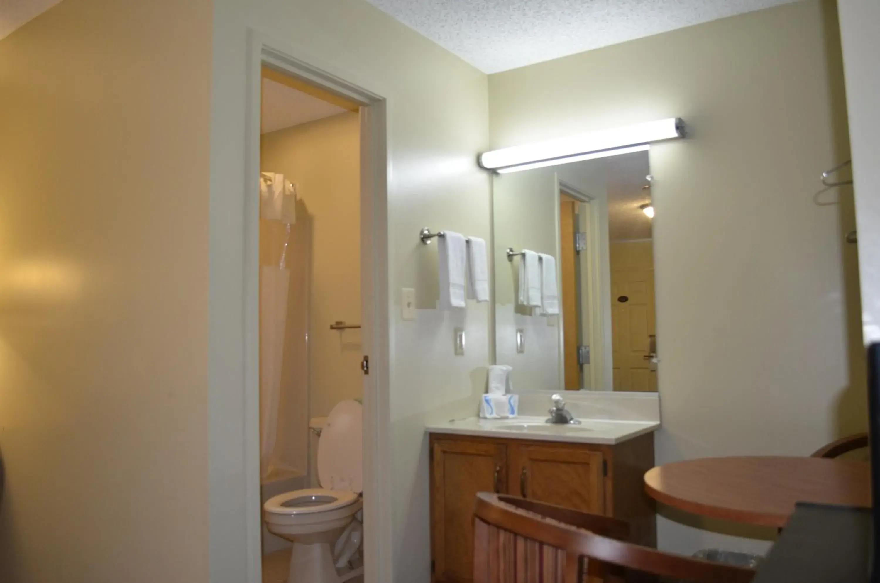 Toilet, Bathroom in Budget Inn Williamsville