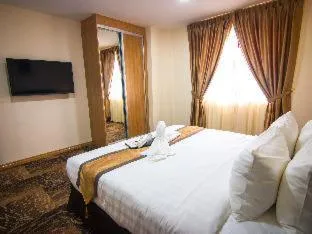 View (from property/room), Bed in Al Afiah Hotel