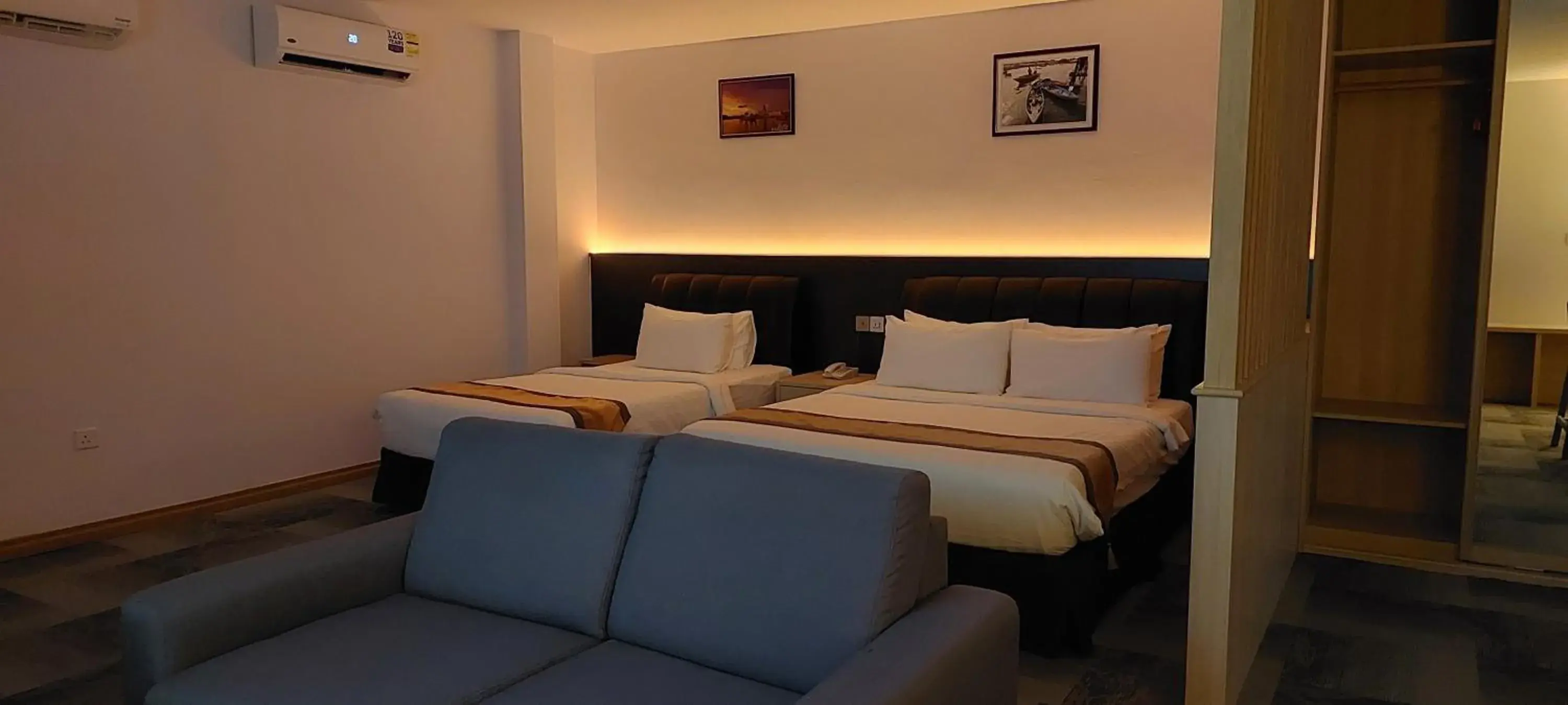 Bed in Al Afiah Hotel Bed in Al Afiah Hotel