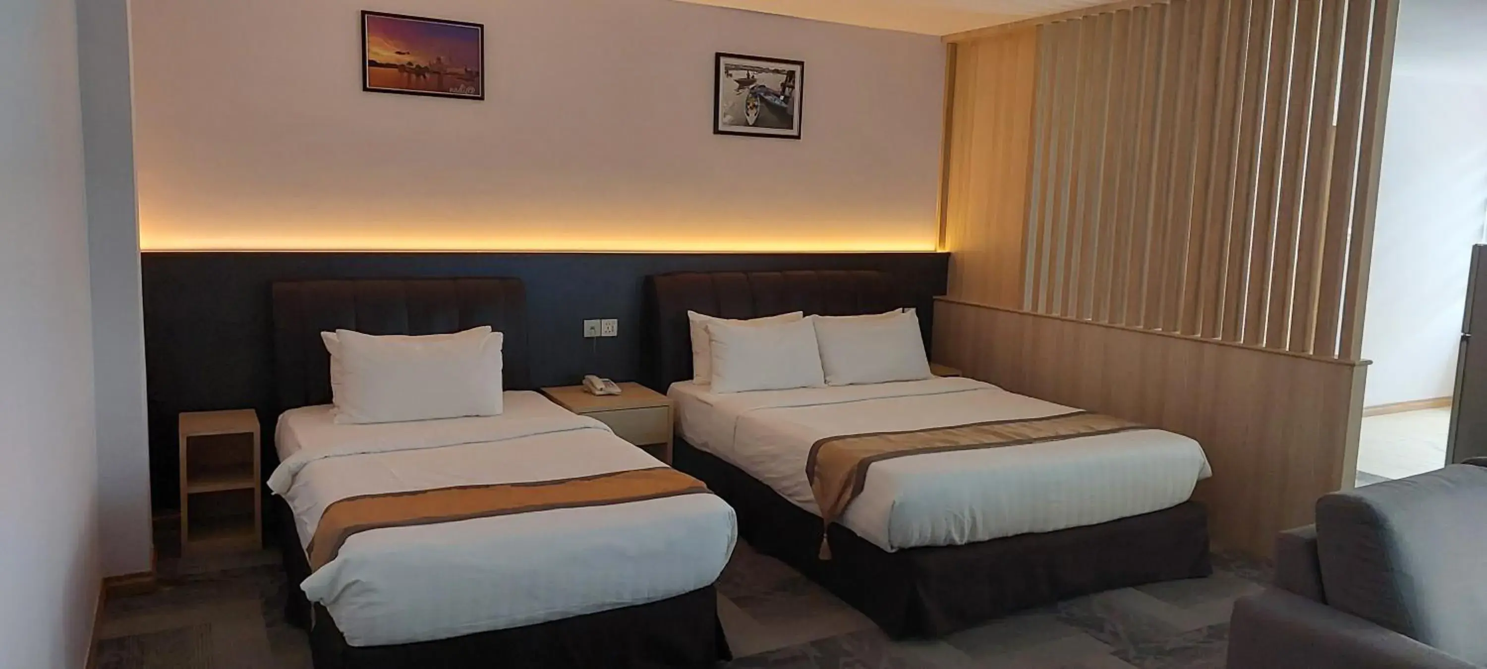 Bed in Al Afiah Hotel Bed in Al Afiah Hotel