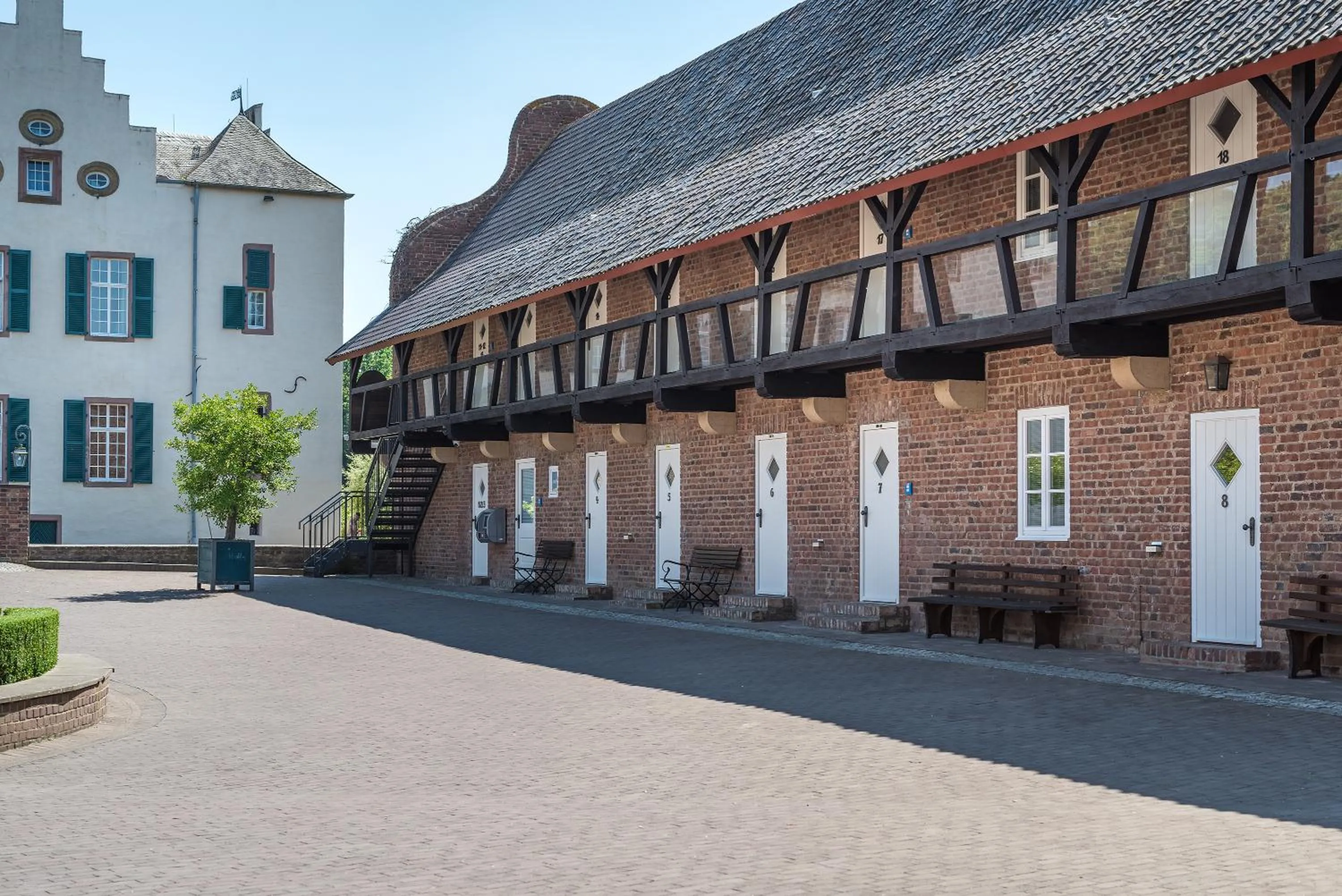 Patio in Burg Heimerzheim