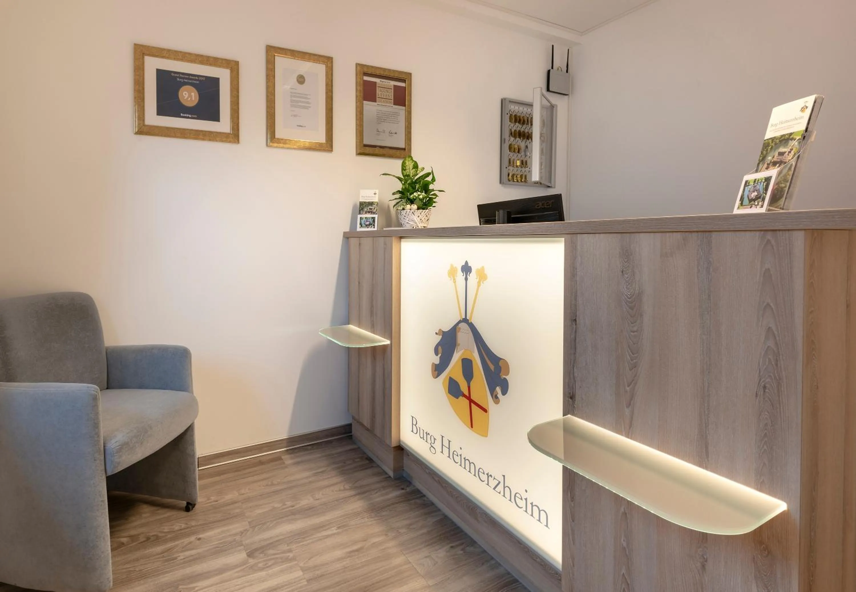 Lobby or reception in Burg Heimerzheim