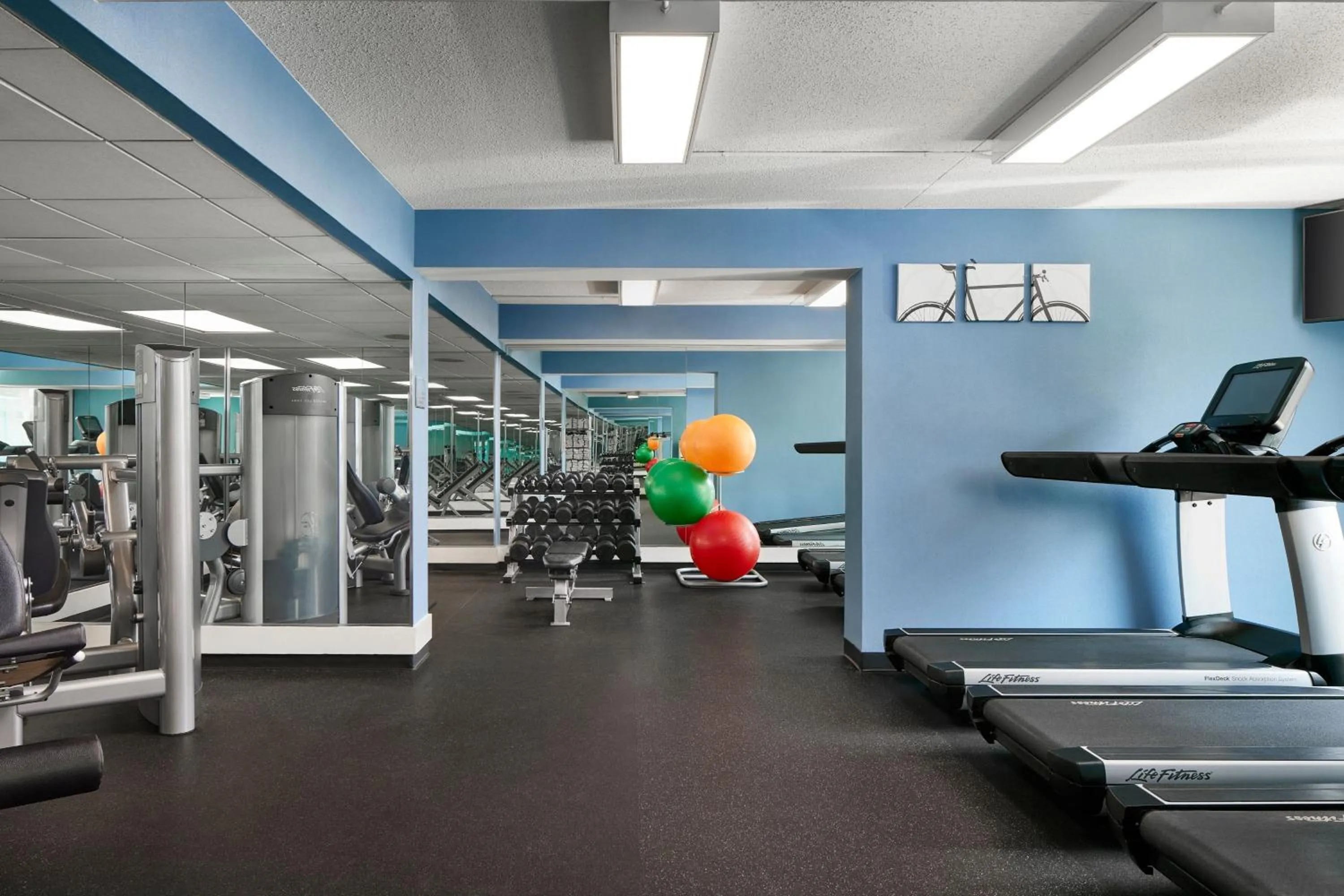 Fitness centre/facilities in Washington Dulles Airport Marriott