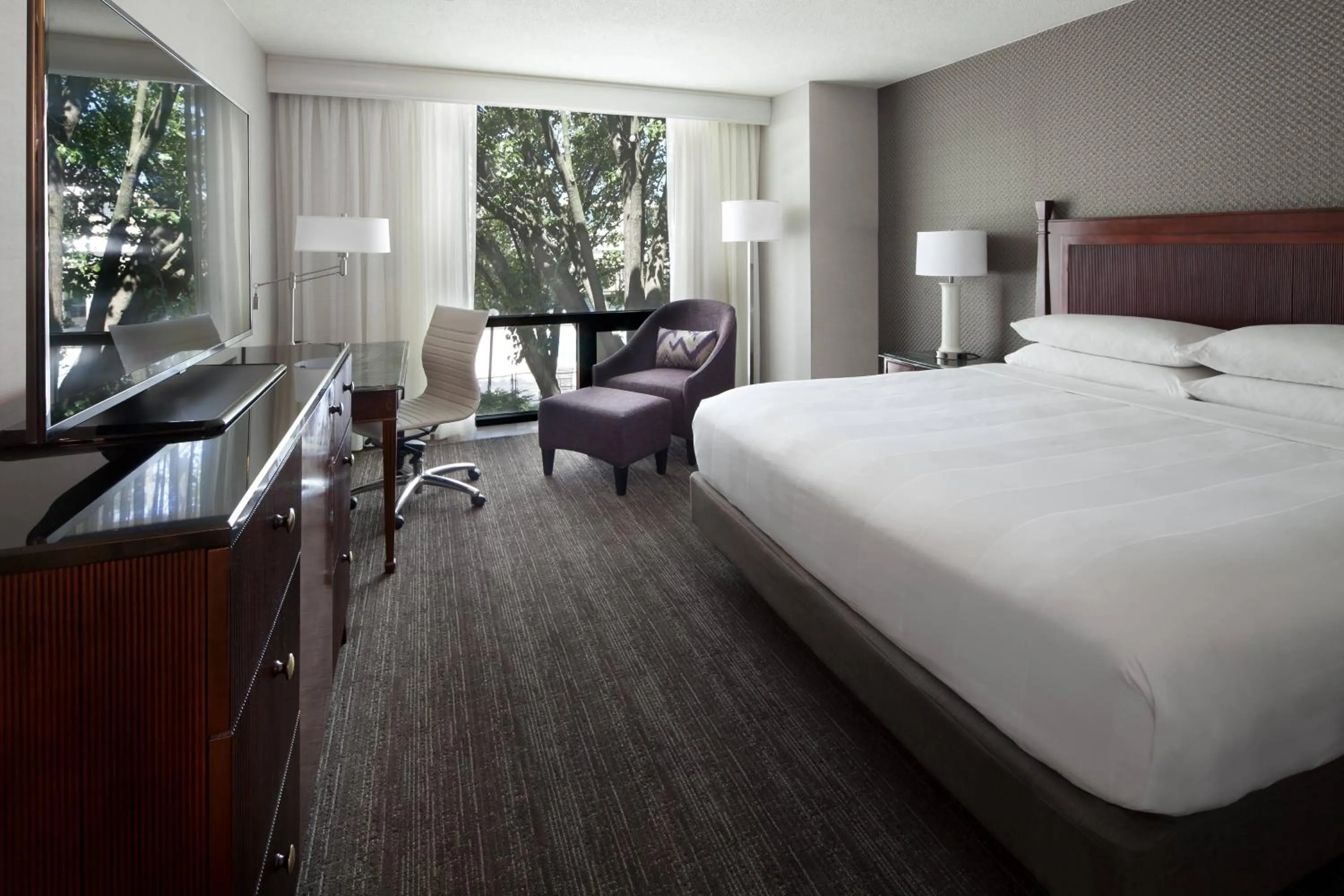 Photo of the whole room, Bed in Washington Dulles Airport Marriott
