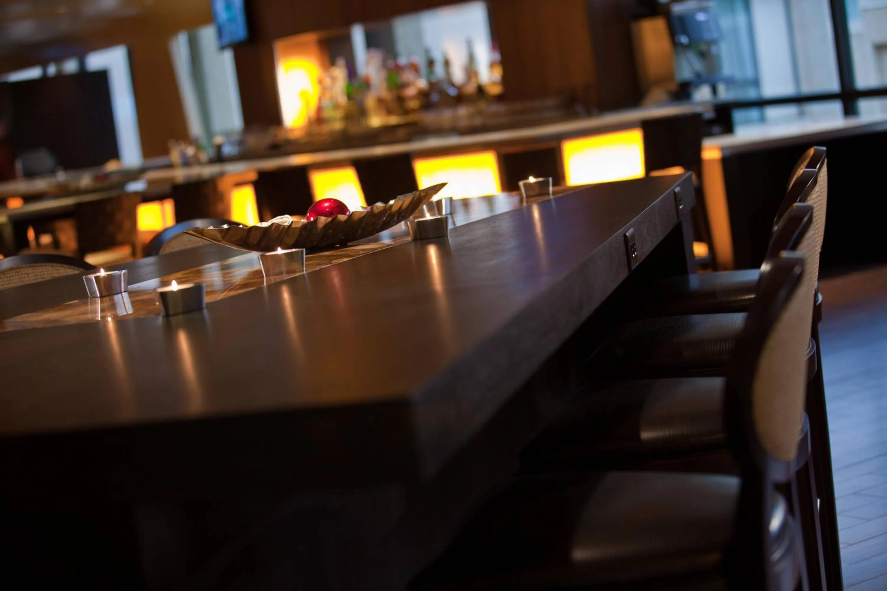 Lobby or reception in Washington Dulles Airport Marriott