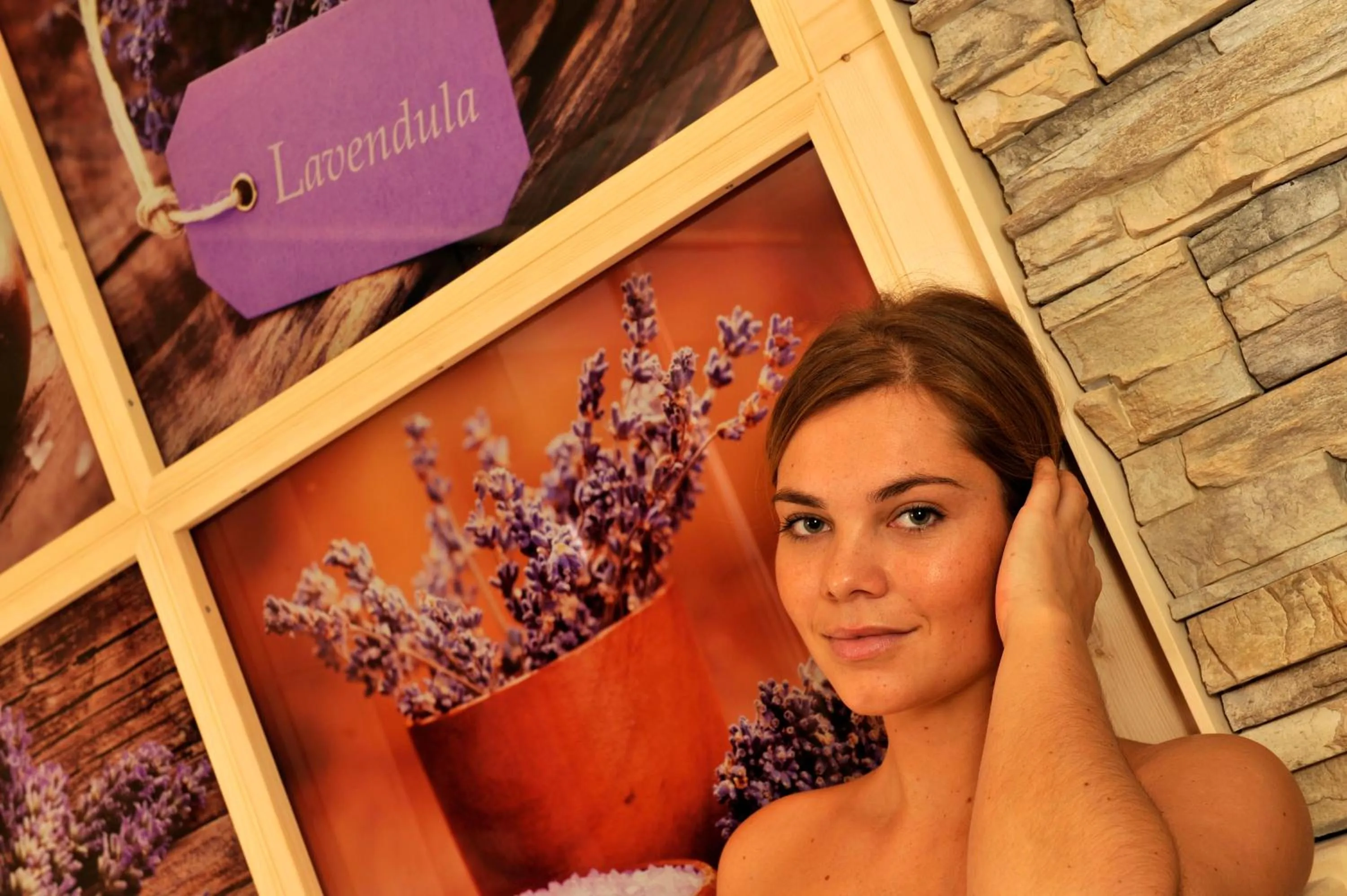 Sauna in Hotel Touring Dolomites