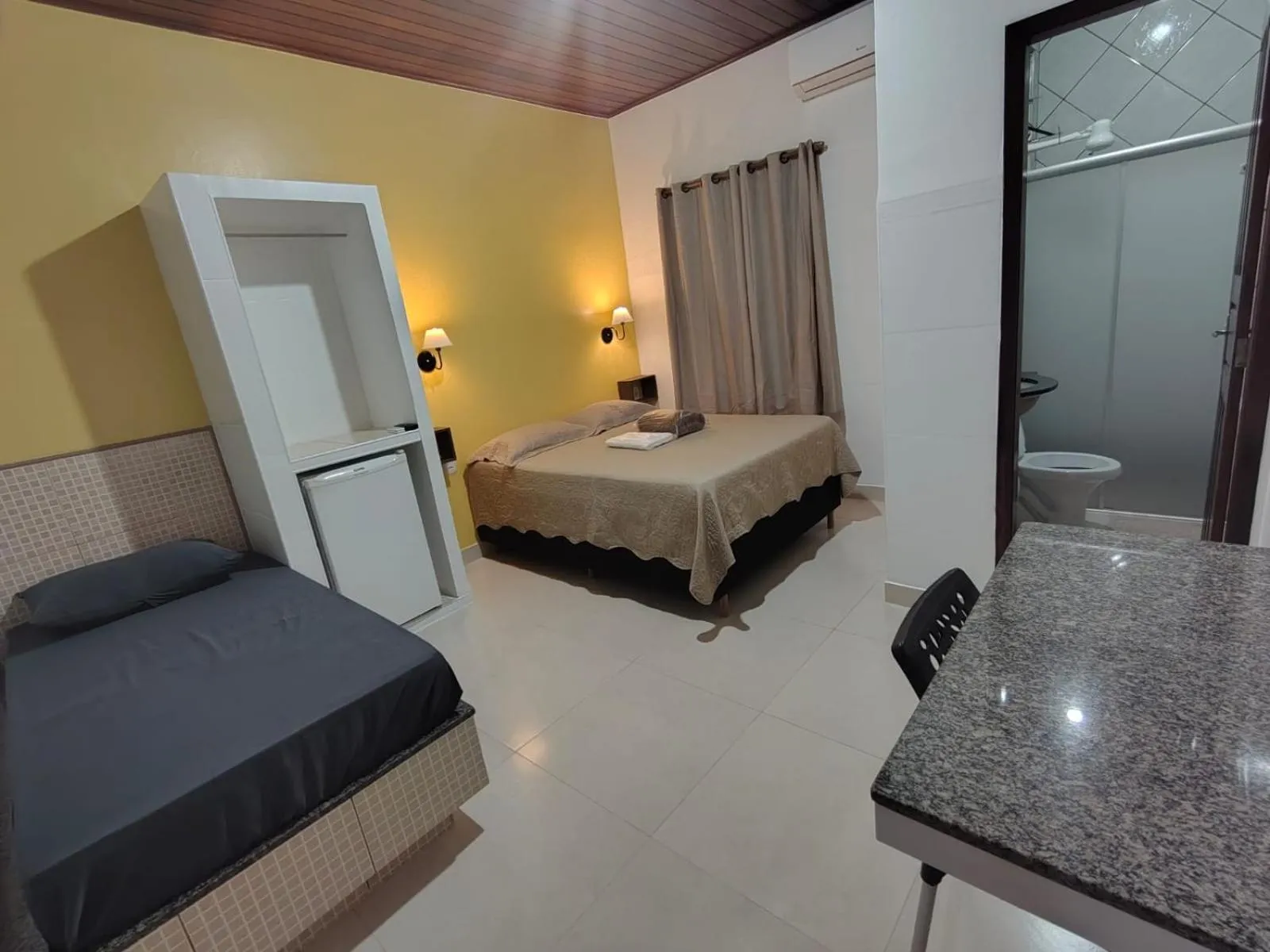 Bed in Hotel Val-de-Cans Aeroporto