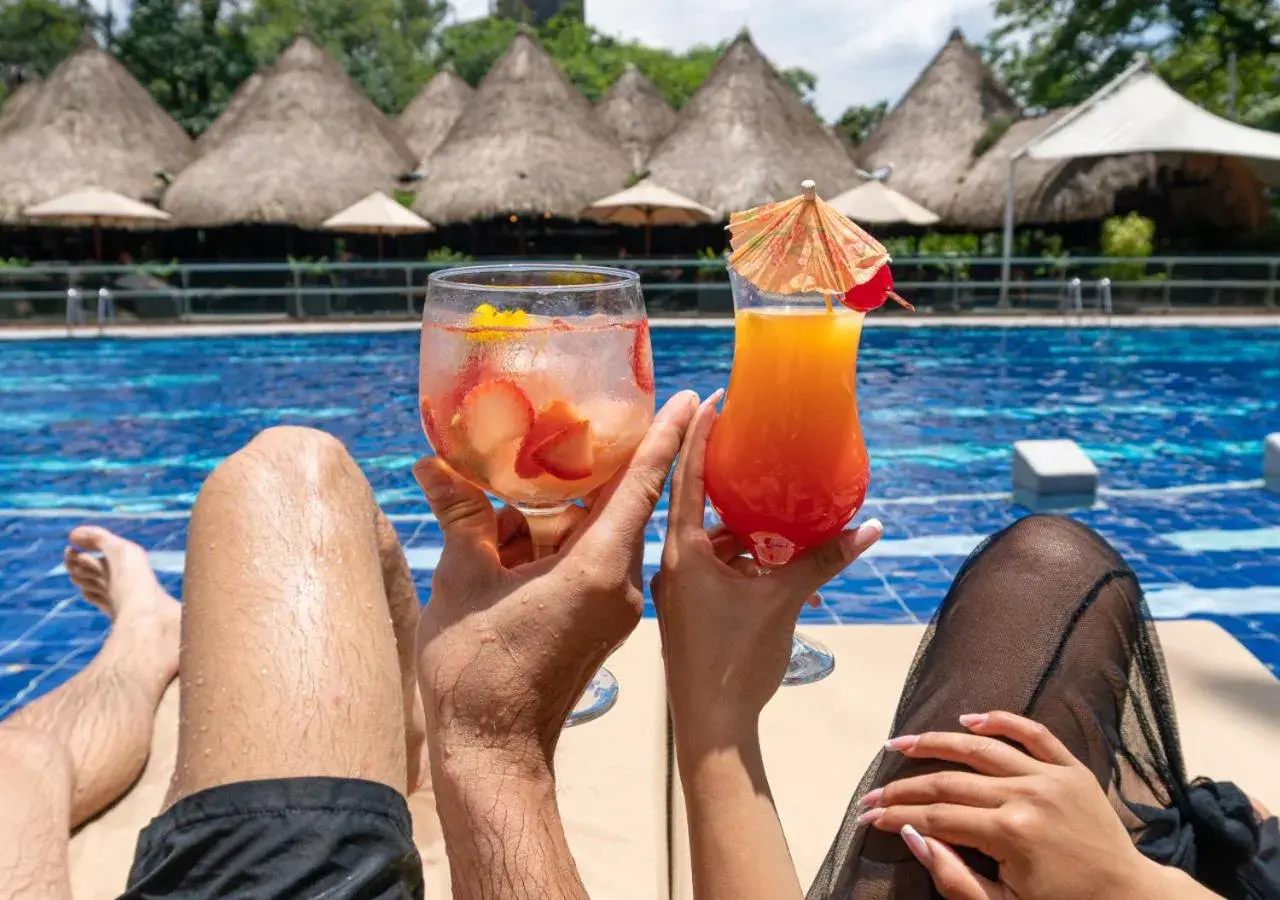 Swimming pool in InterContinental Medellin - Movich by IHG Swimming pool in InterContinental Medellin - Movich by IHG