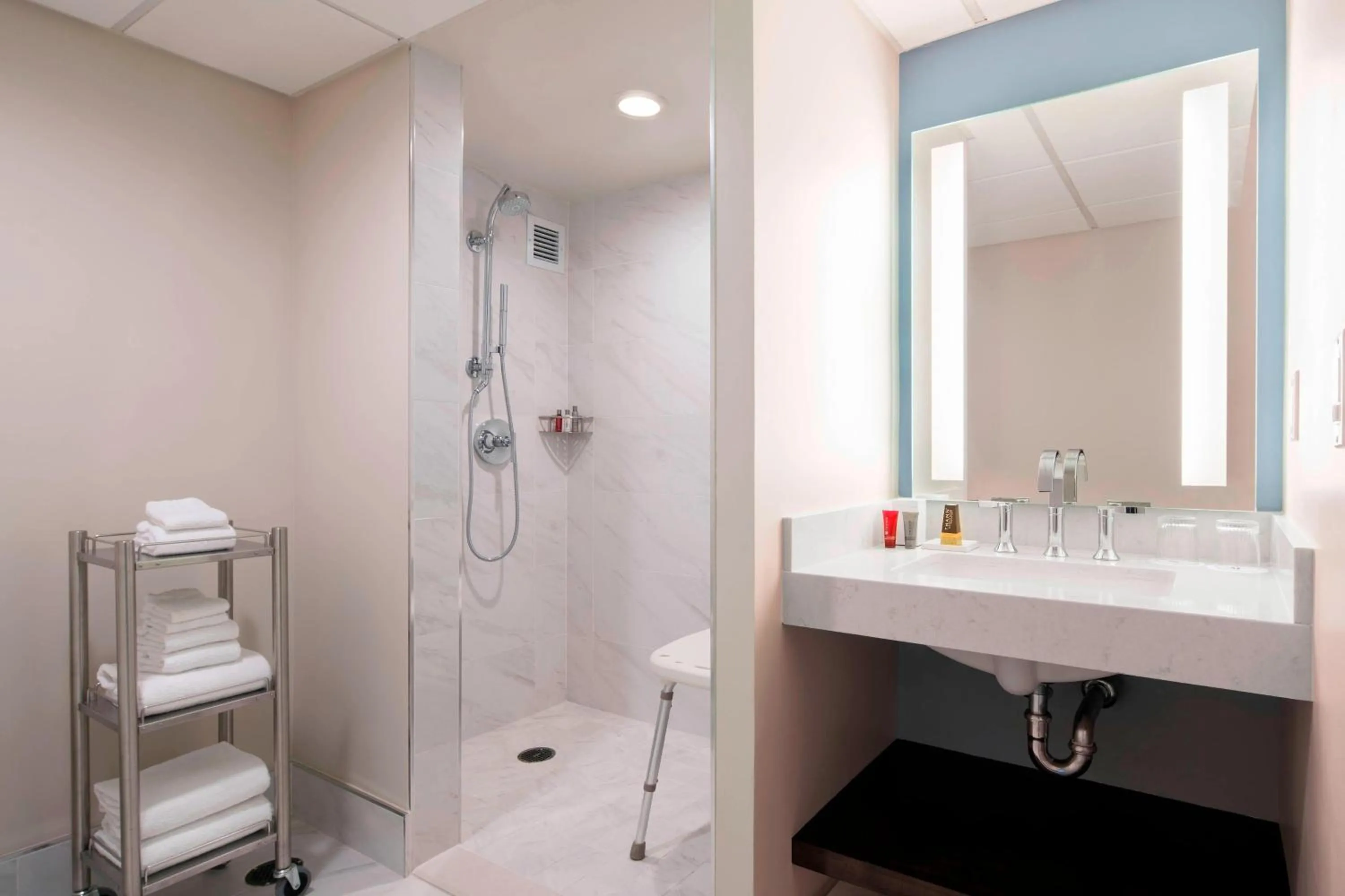 Bathroom in Irvine Marriott