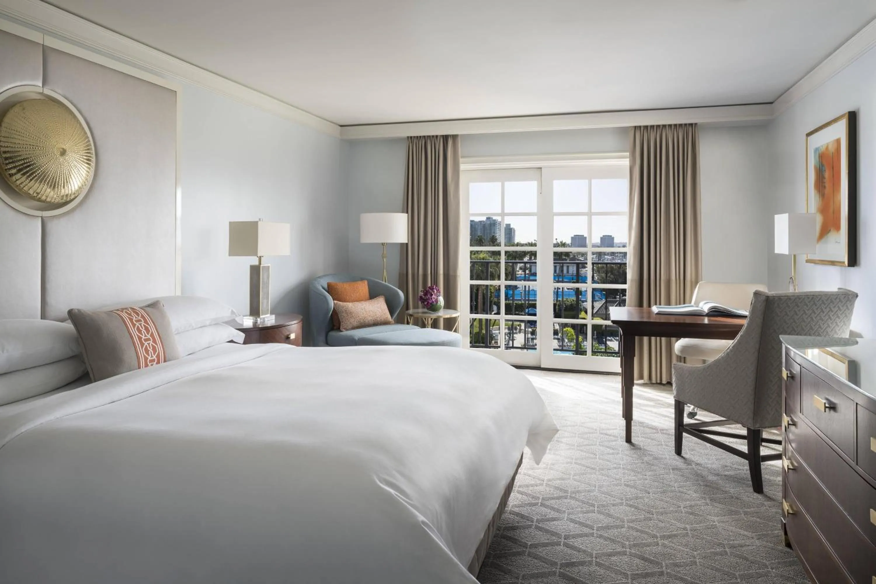 Photo of the whole room, Bed in The Ritz-Carlton, Marina del Rey