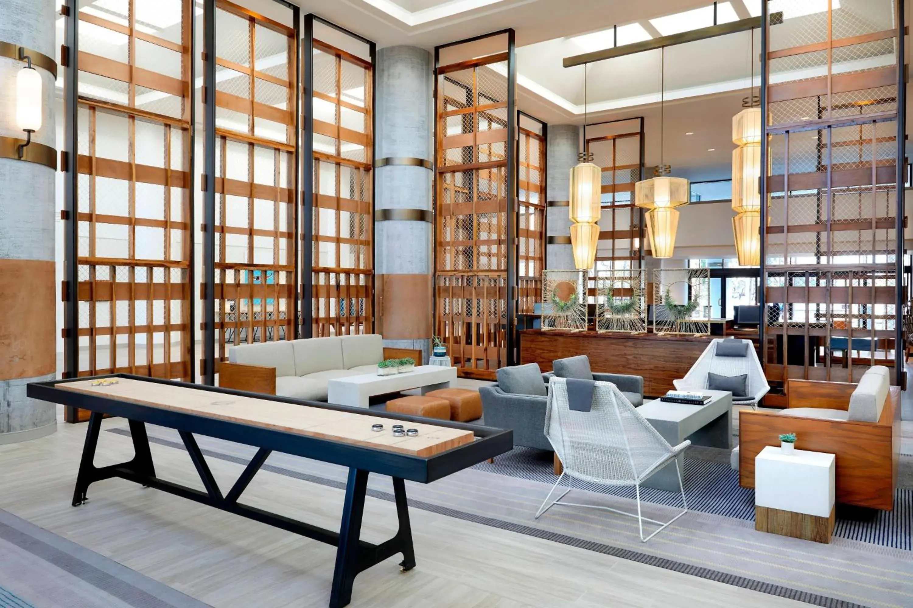 Lobby or reception in Westdrift Manhattan Beach, Autograph Collection Lobby or reception in Westdrift Manhattan Beach, Autograph Collection